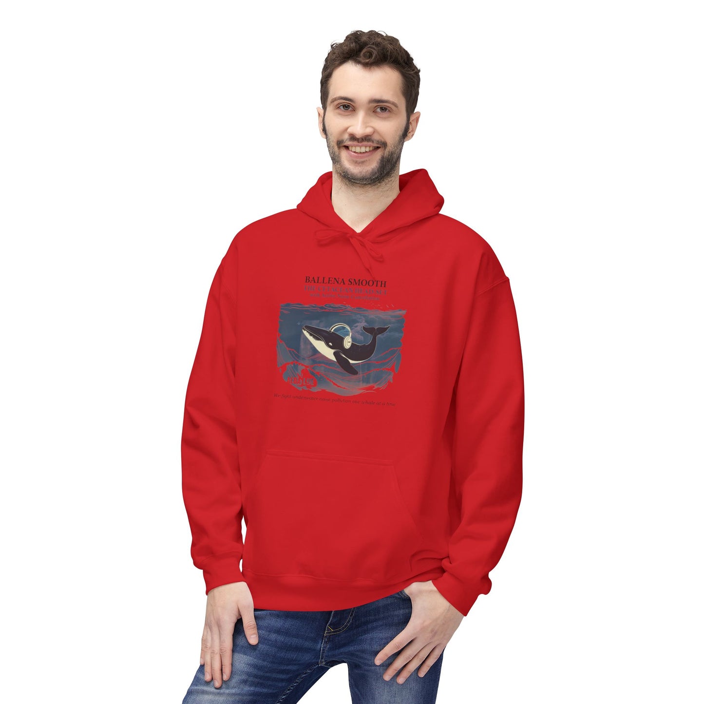 Whale Headphone - Hoodie