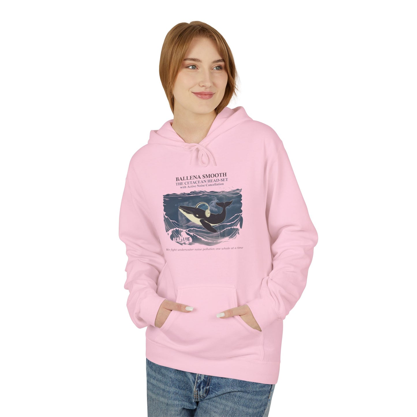 Whale Headphone - Hoodie