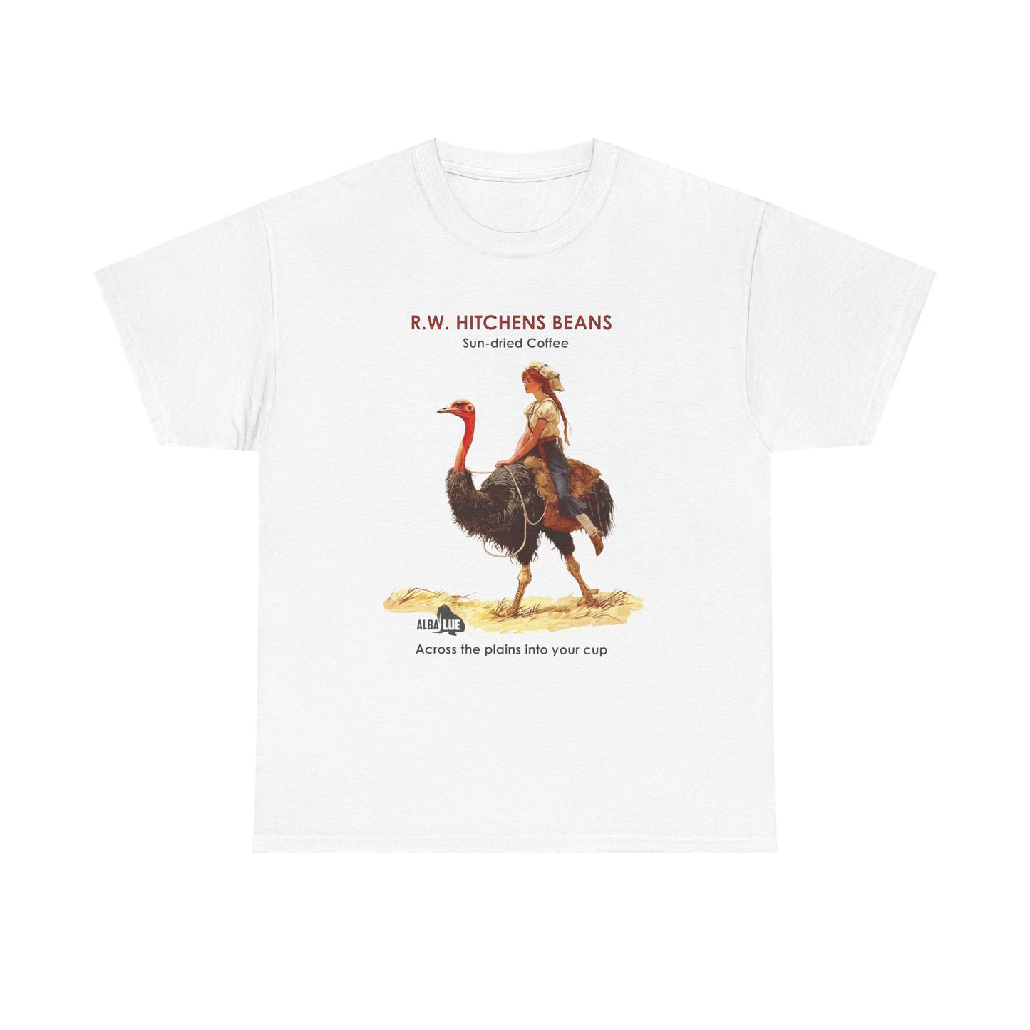 Vintage Ostrich Coffee Ad - T-Shirt