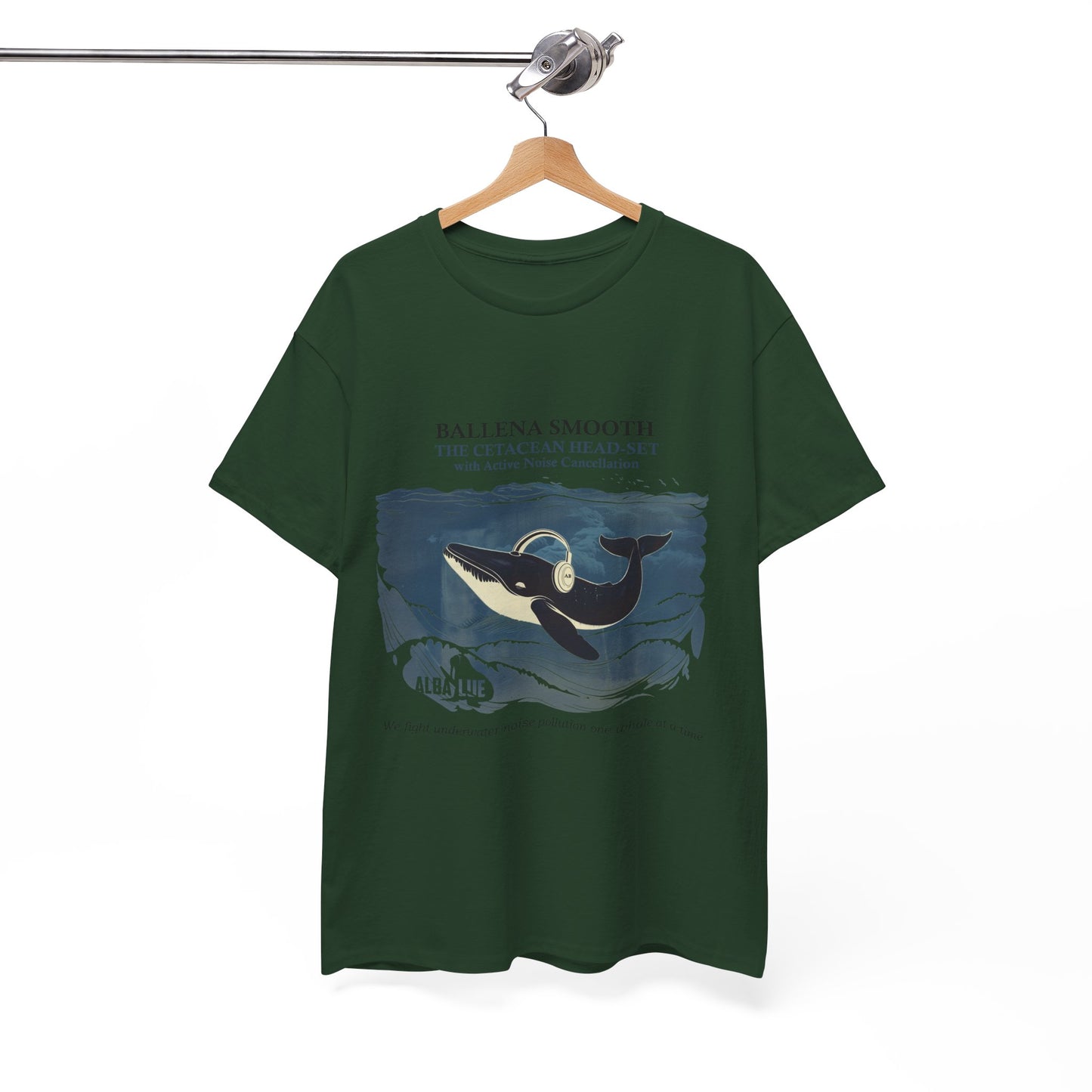 Whale Headphones - T-shirt