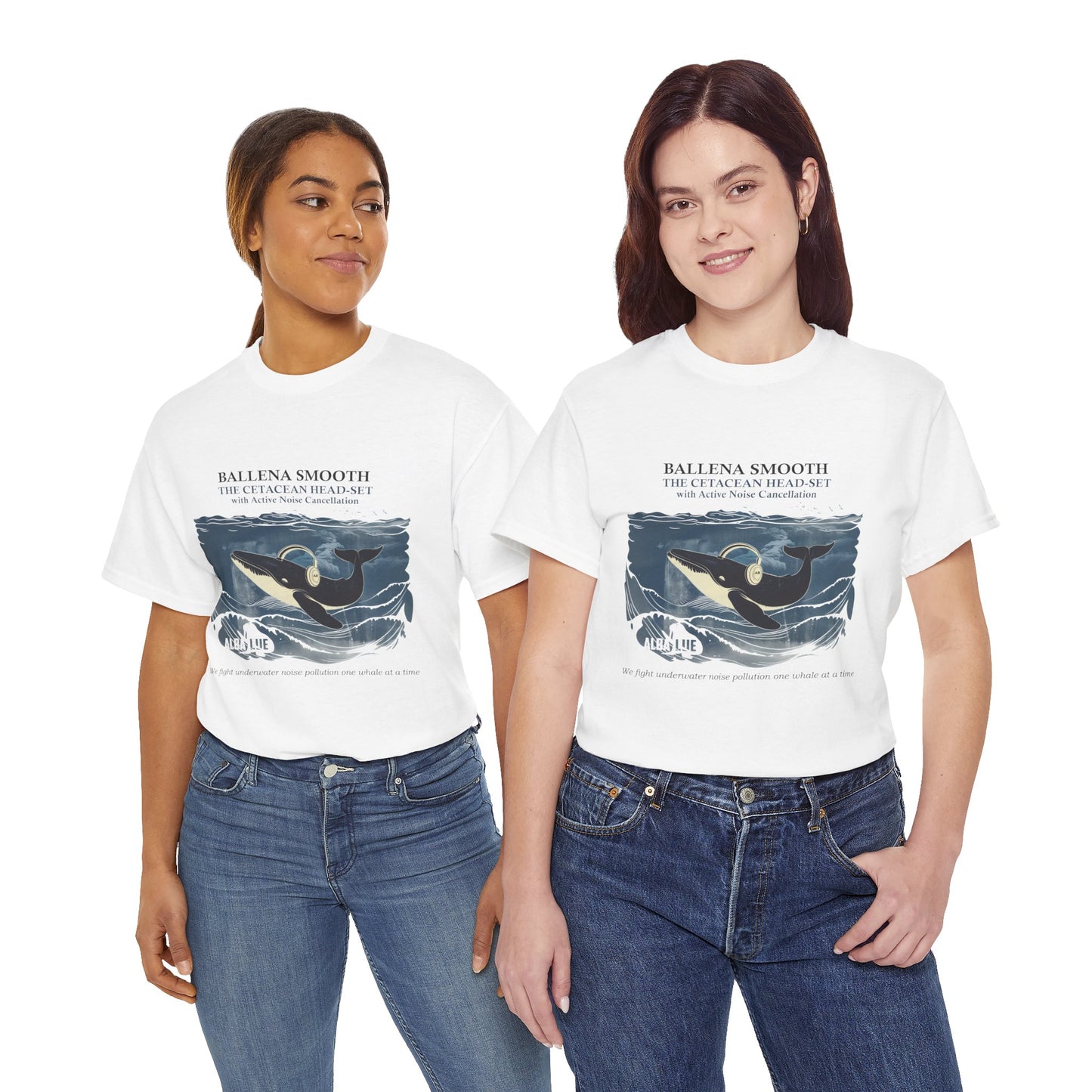 Whale Headphones - T-shirt