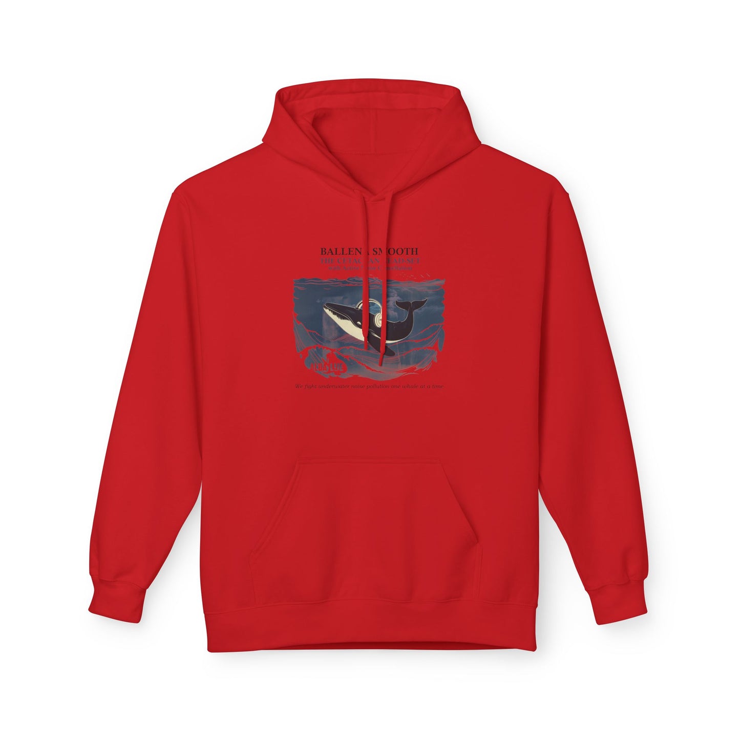 Whale Headphone - Hoodie