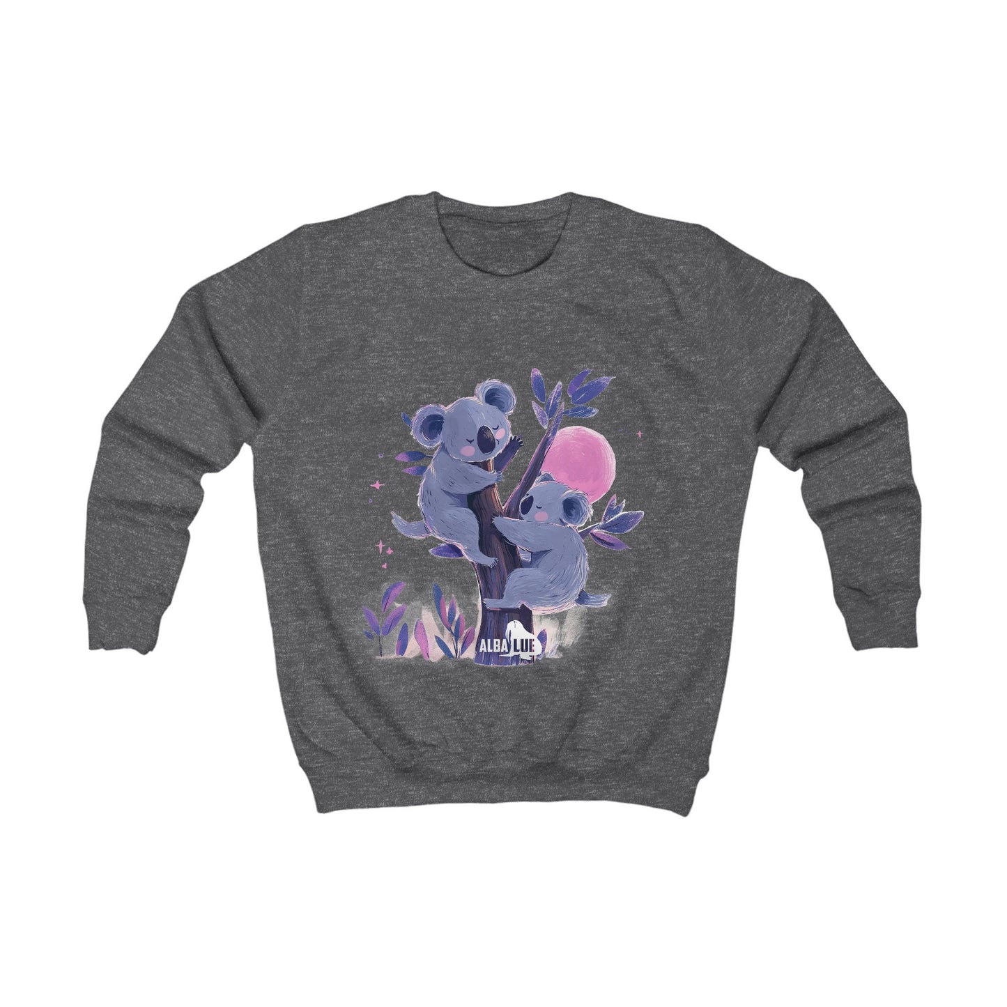 Sleepy Koalas on Full Moon - Kids Sweatshirt
