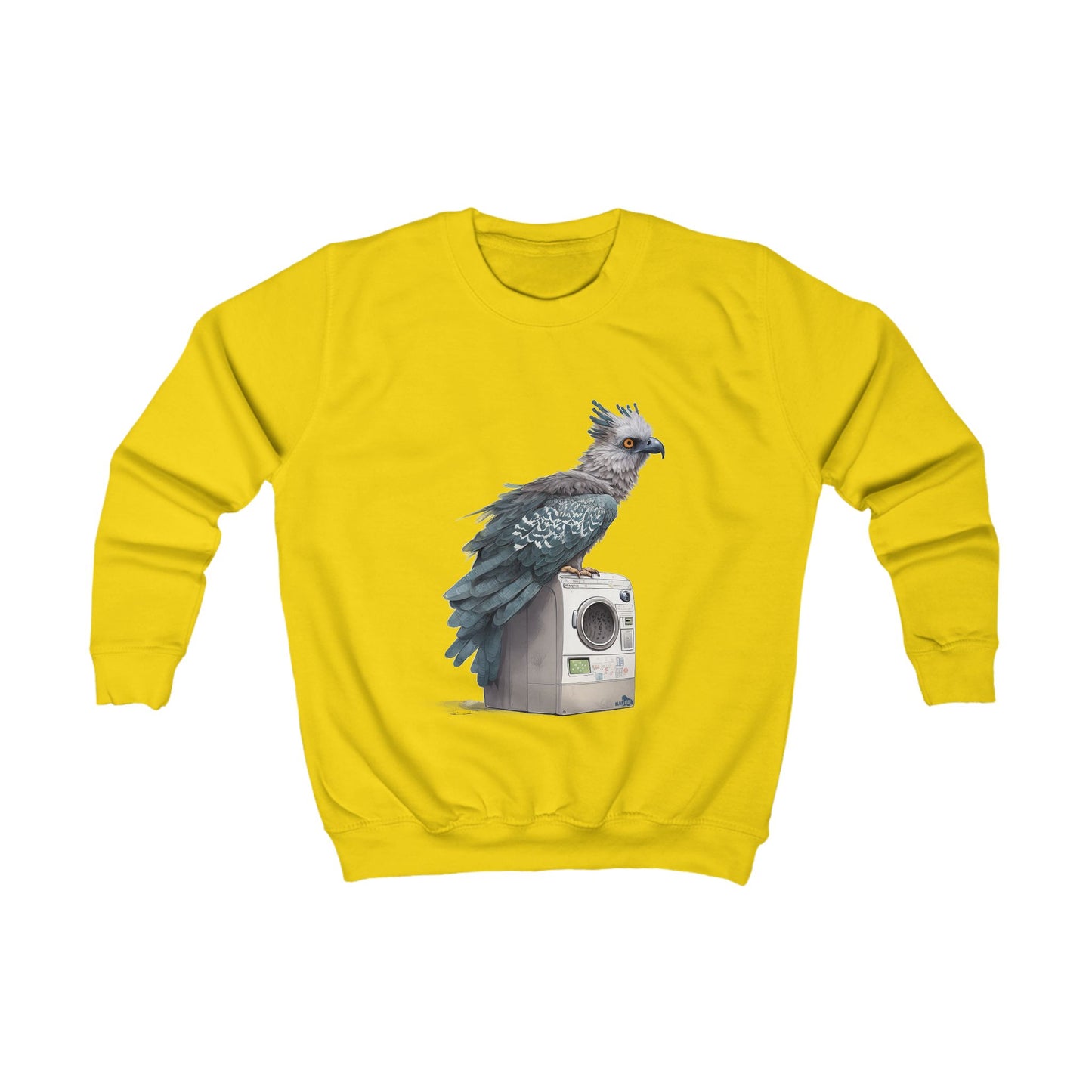 Harpy Eagle Sitting on a Washing Machine - Youth Sweatshirt