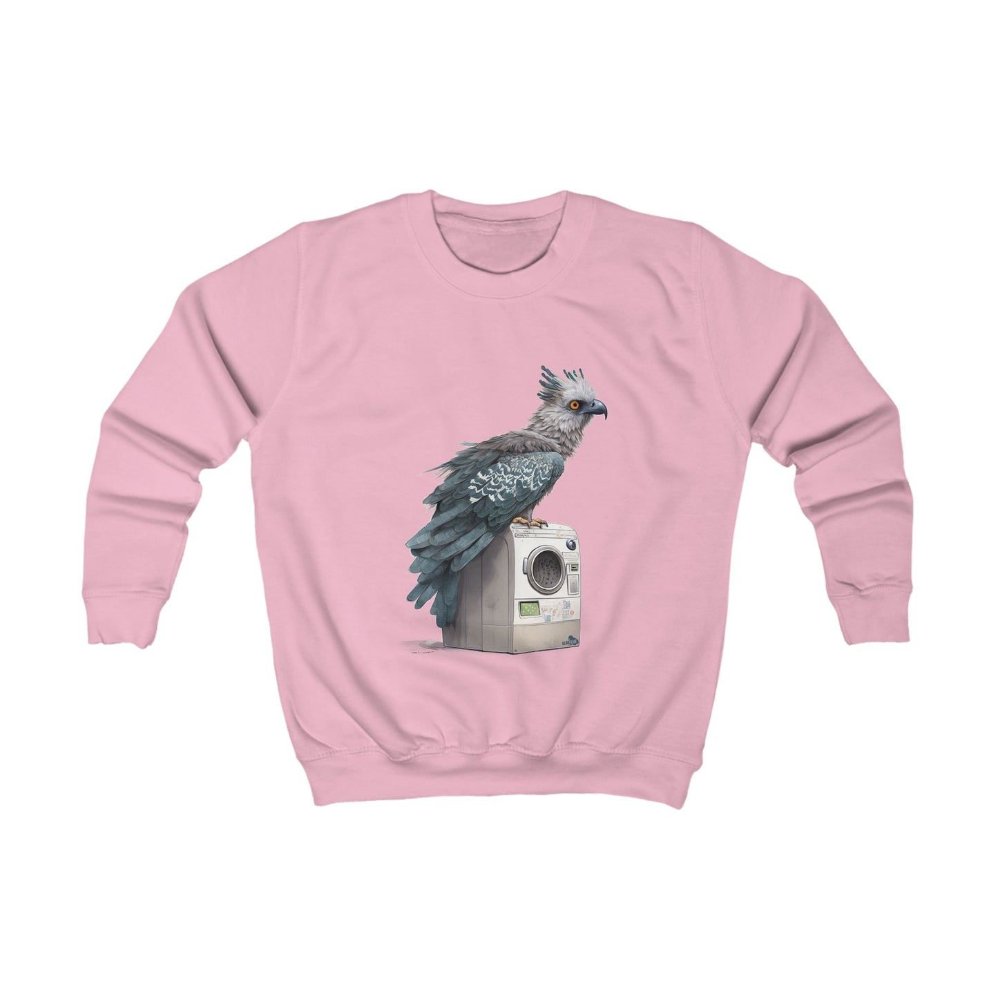 Harpy Eagle Sitting on a Washing Machine - Youth Sweatshirt