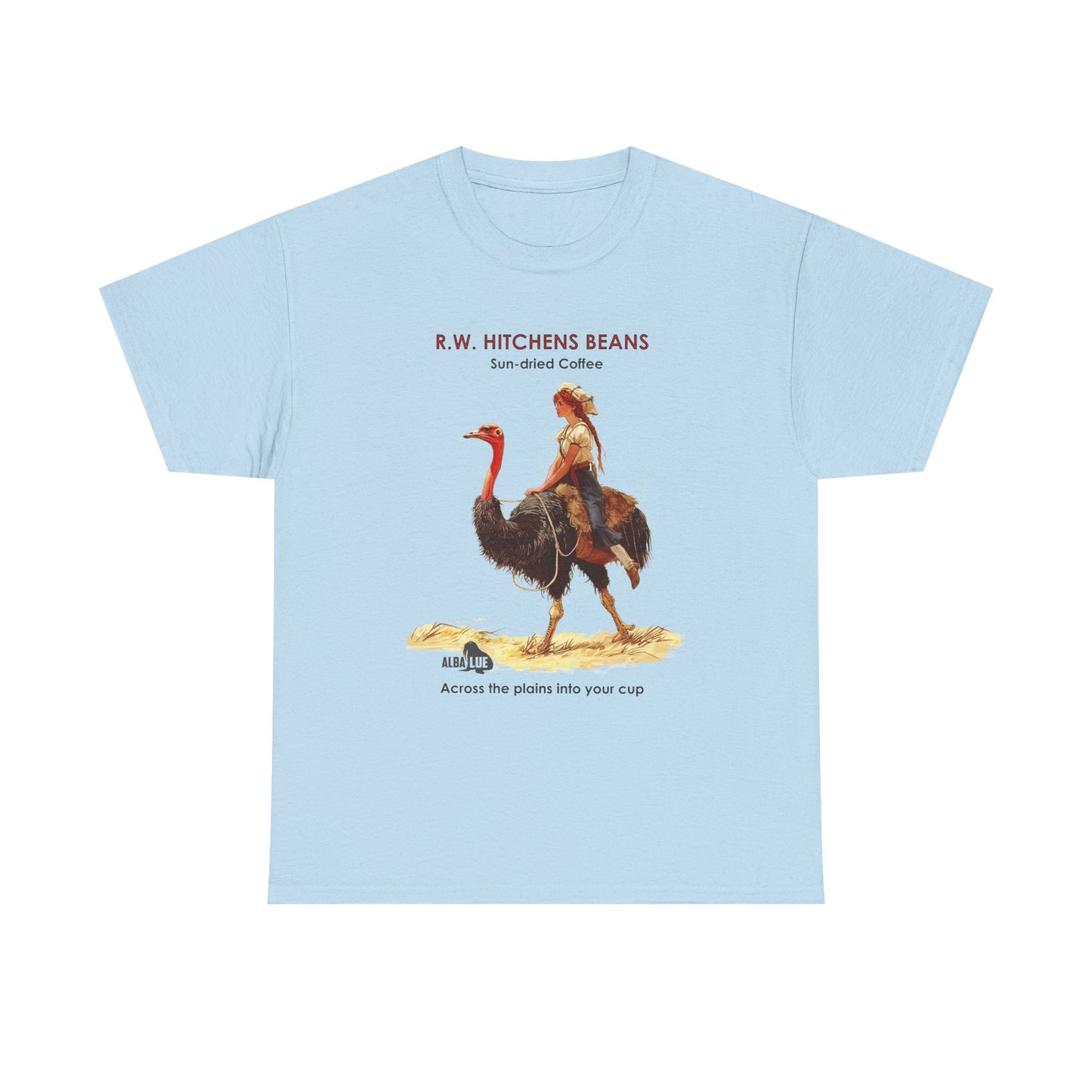Vintage Ostrich Coffee Ad - T-Shirt