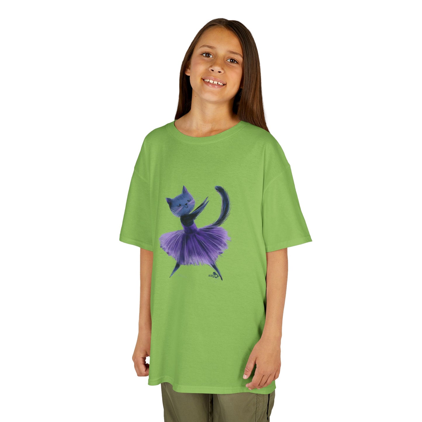 Ballerina Cat - Youth T-shirt