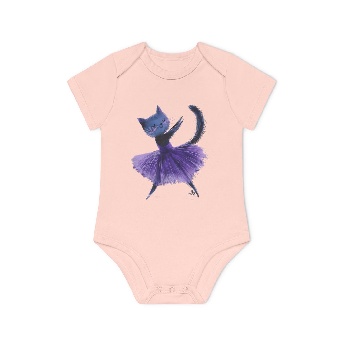 Ballerina Cat - Infant Bodysuit Organic