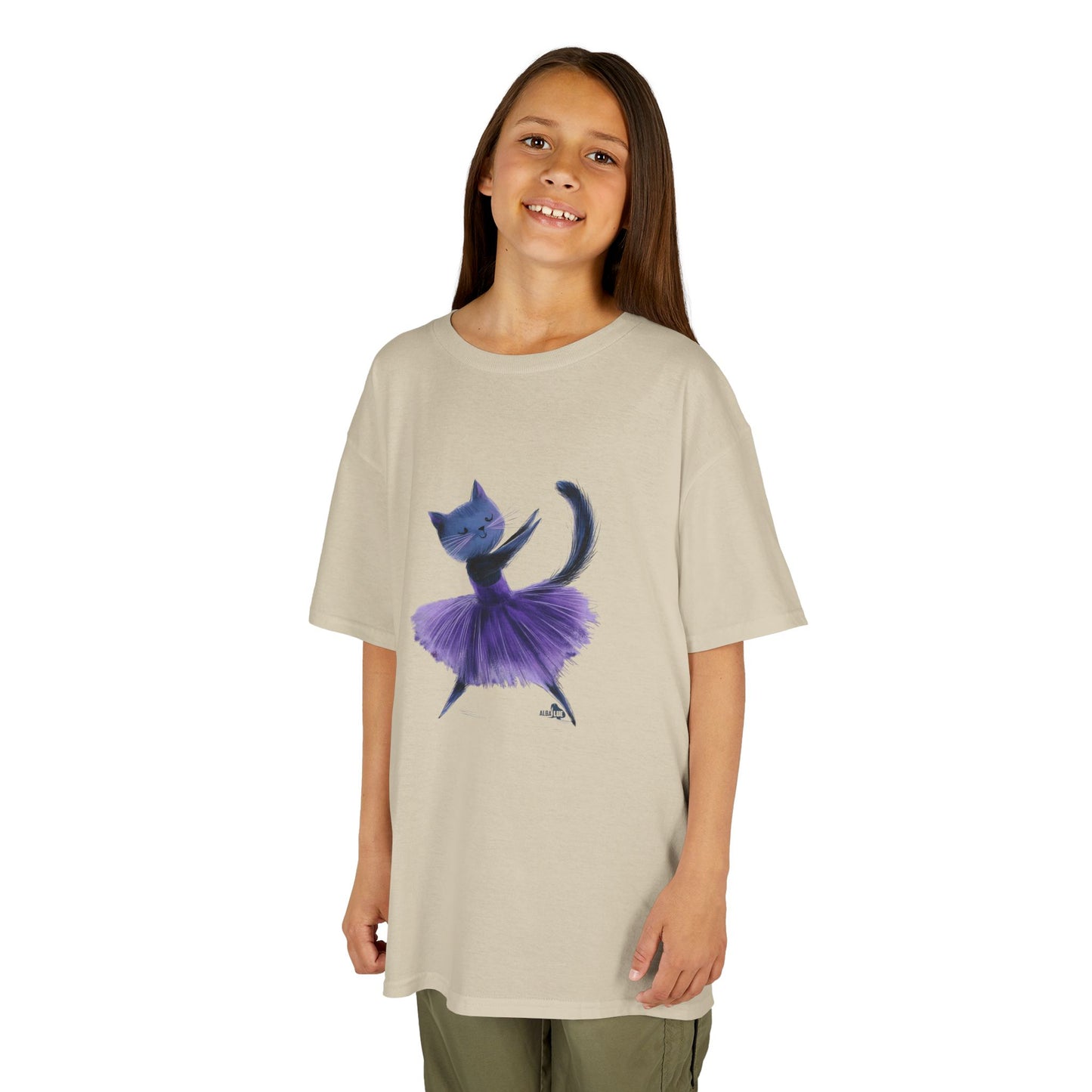 Ballerina Cat - Youth T-shirt
