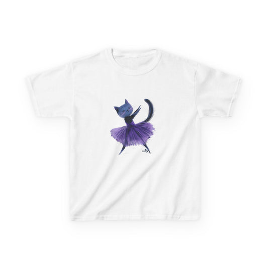 Ballerina Cat - Youth T-shirt