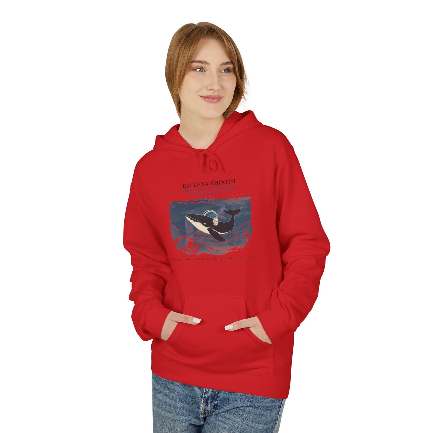 Whale Headphone - Hoodie
