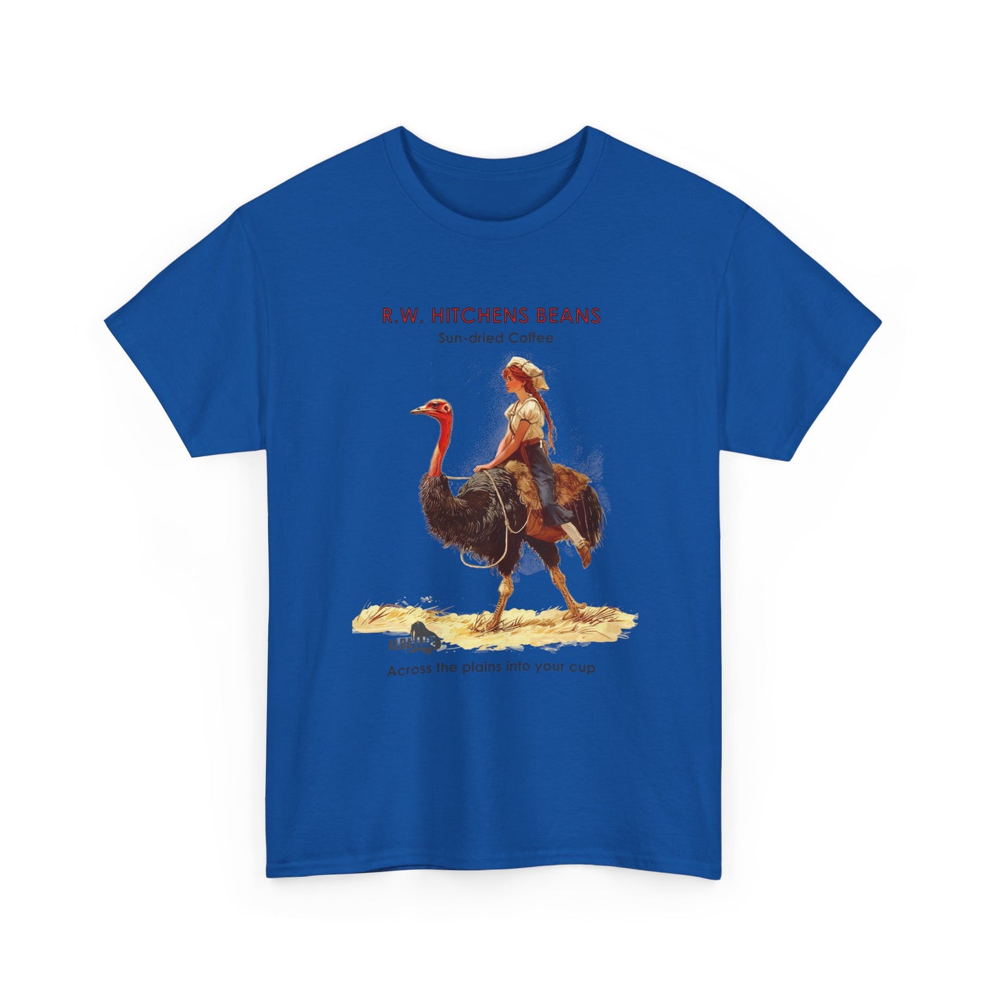 Vintage Ostrich Coffee Ad - T-Shirt