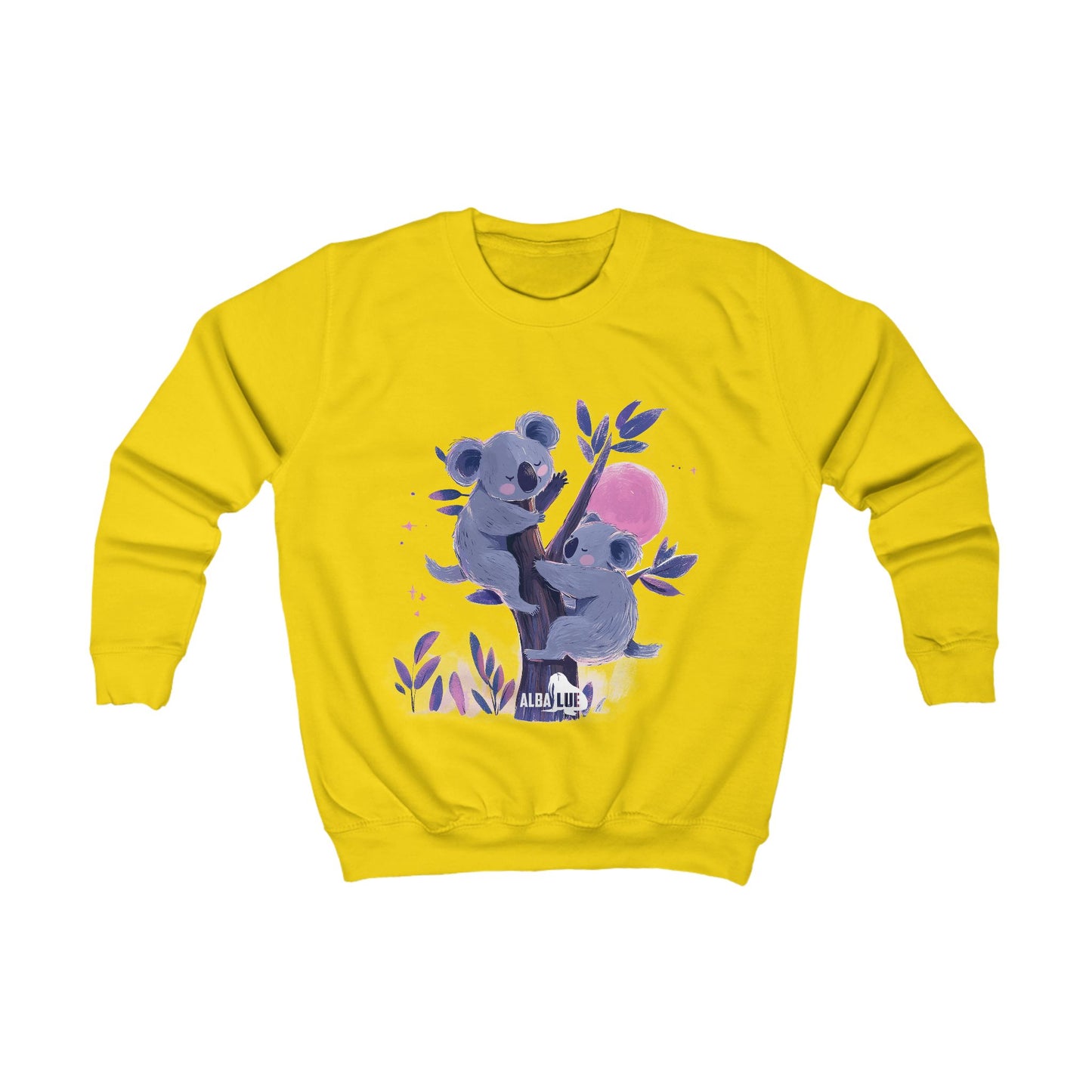 Sleepy Koalas on Full Moon - Kids Sweatshirt