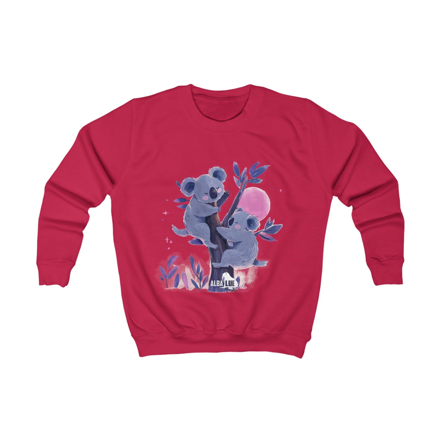 Sleepy Koalas on Full Moon - Kids Sweatshirt