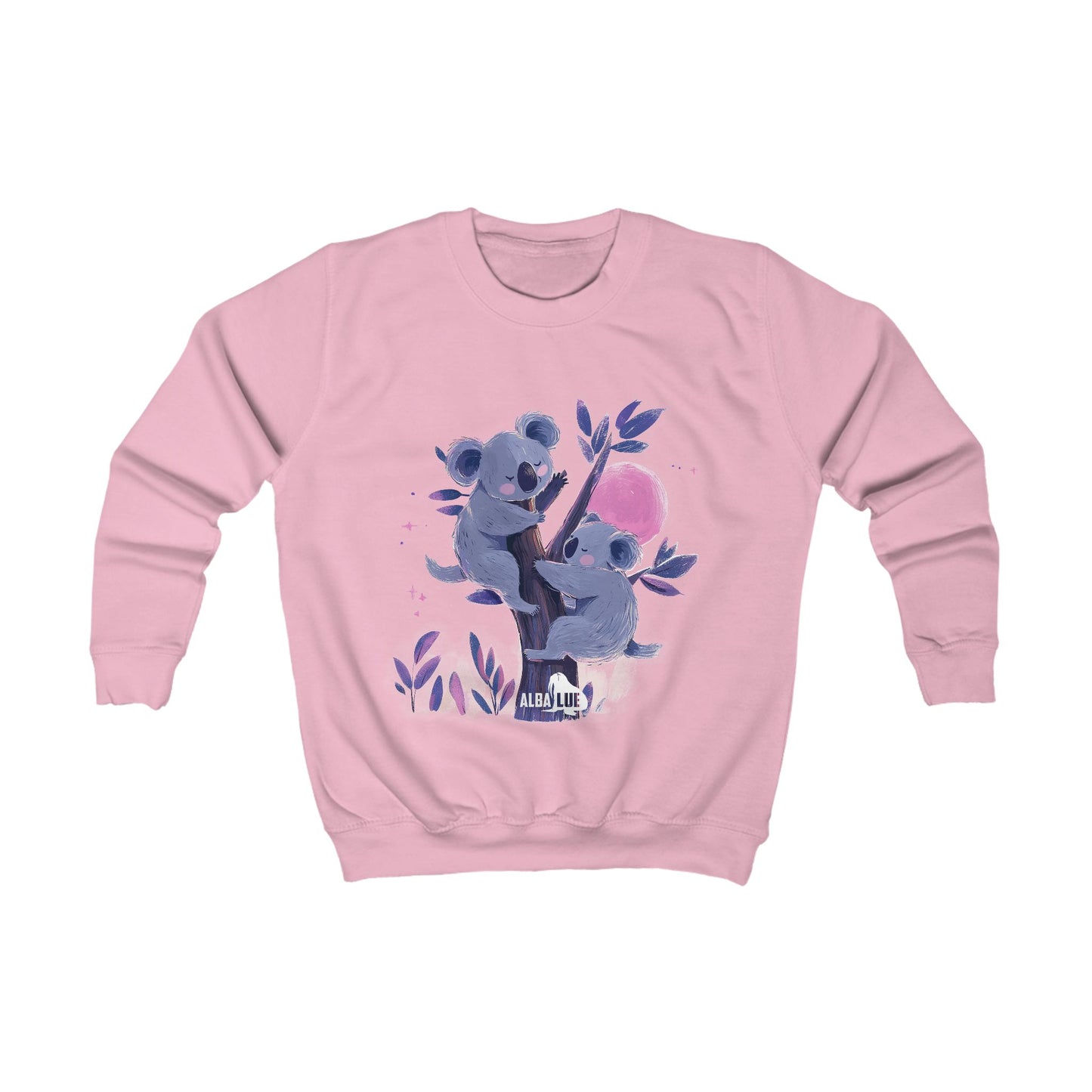 Sleepy Koalas on Full Moon - Kids Sweatshirt