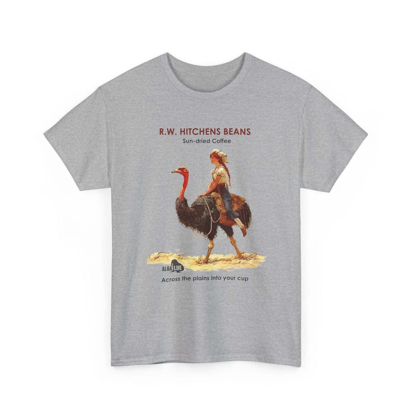 Vintage Ostrich Coffee Ad - T-Shirt