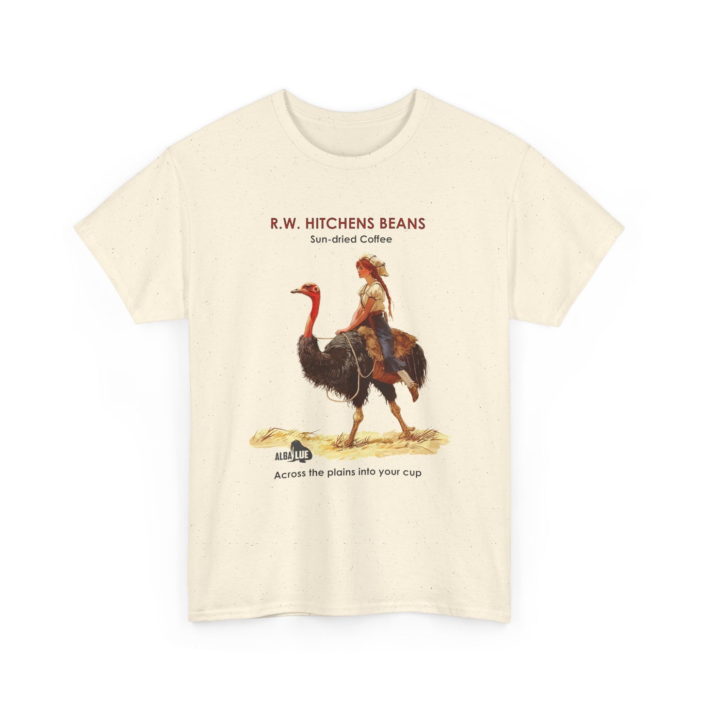 Vintage Ostrich Coffee Ad - T-Shirt