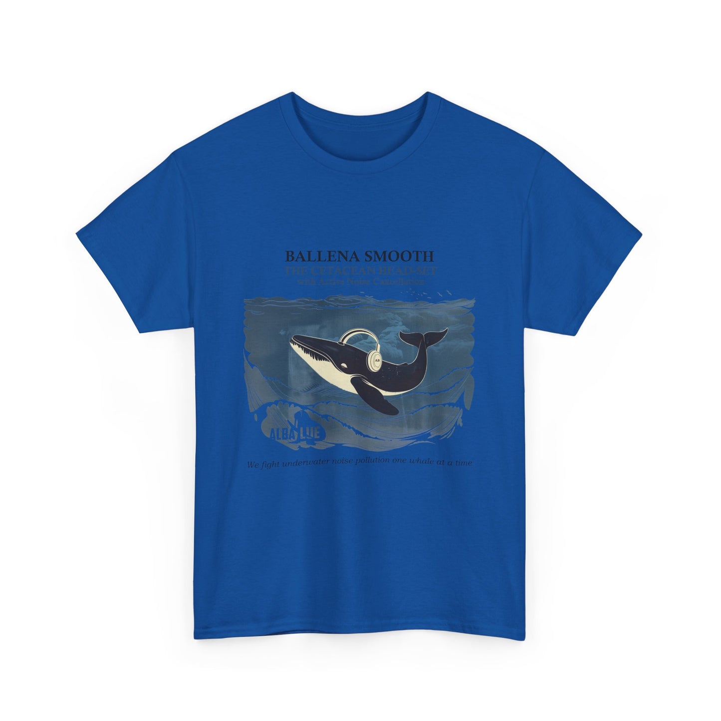 Whale Headphones - T-shirt