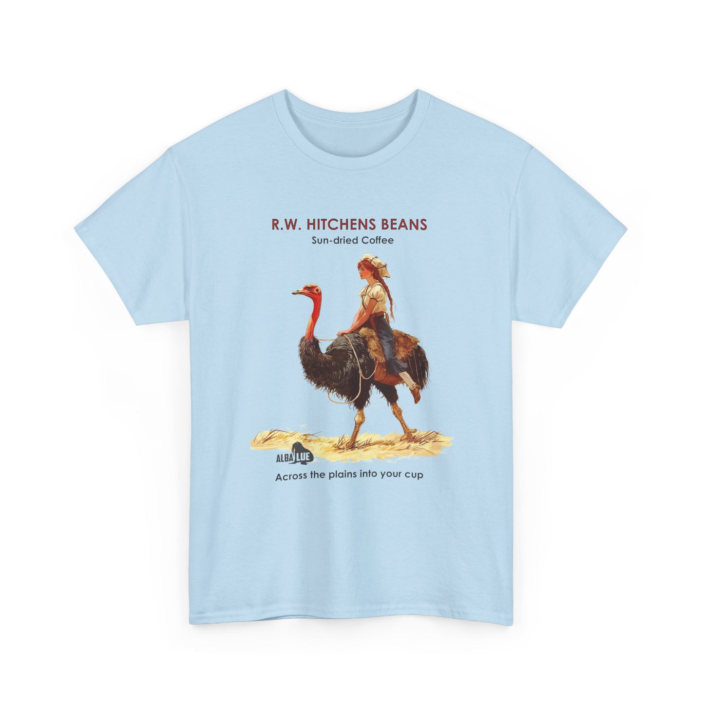 Vintage Ostrich Coffee Ad - T-Shirt