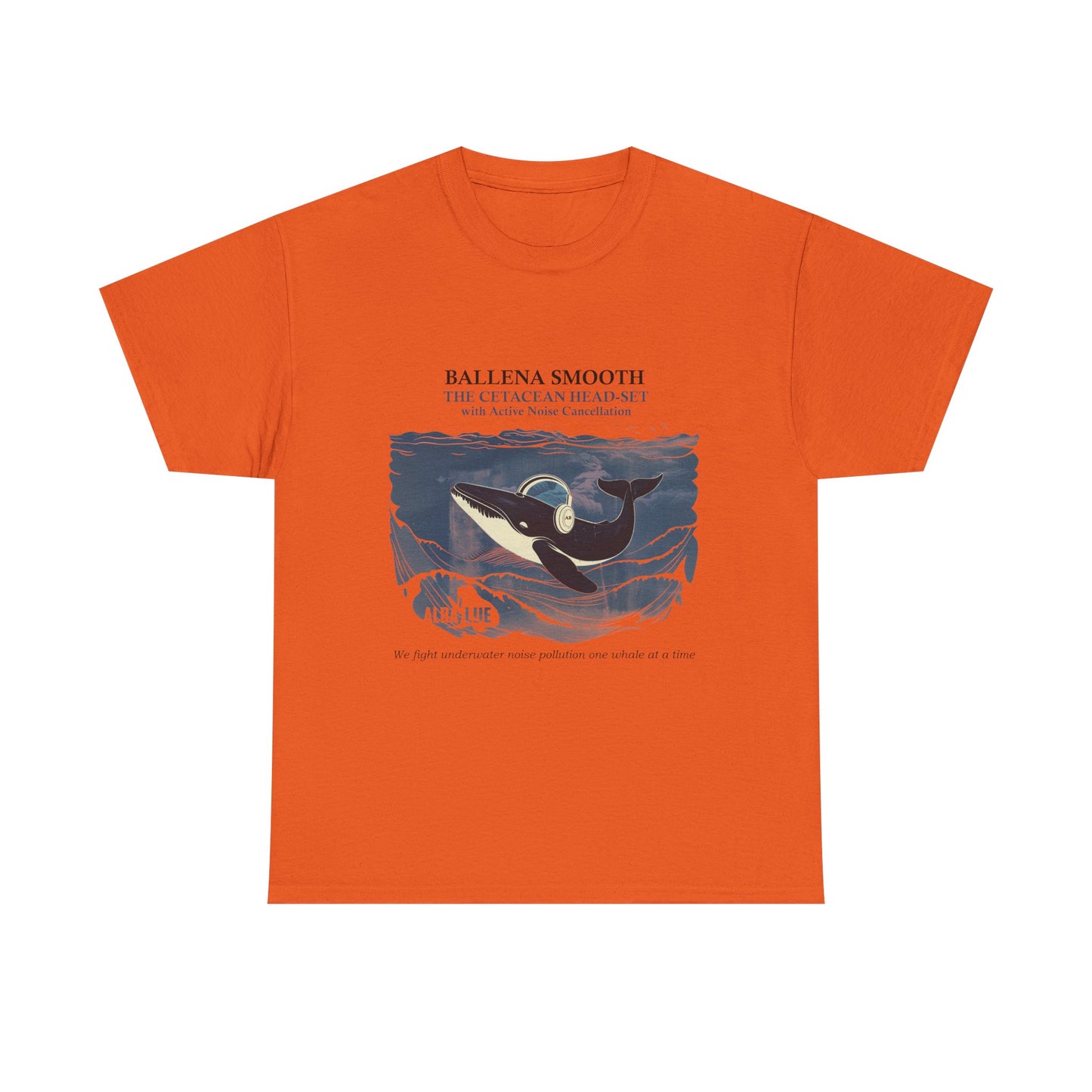 Whale Headphones - T-shirt