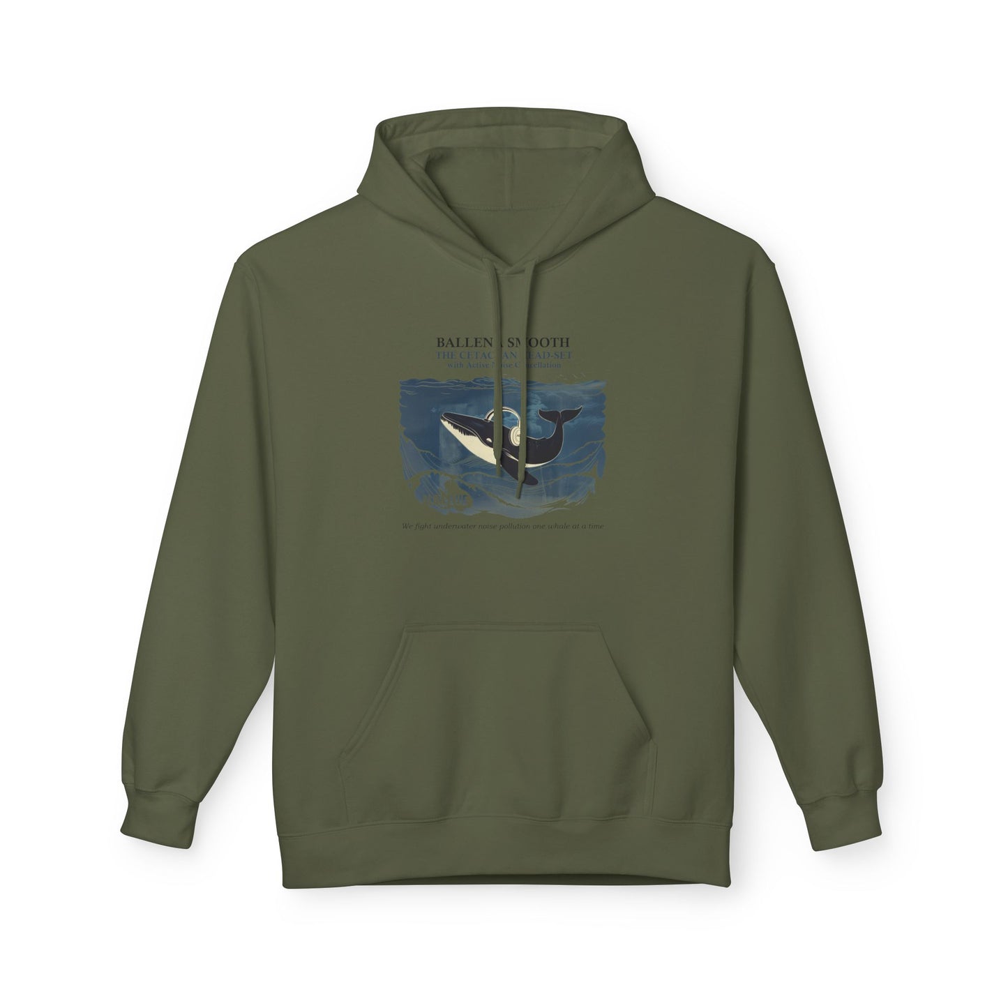 Whale Headphone - Hoodie