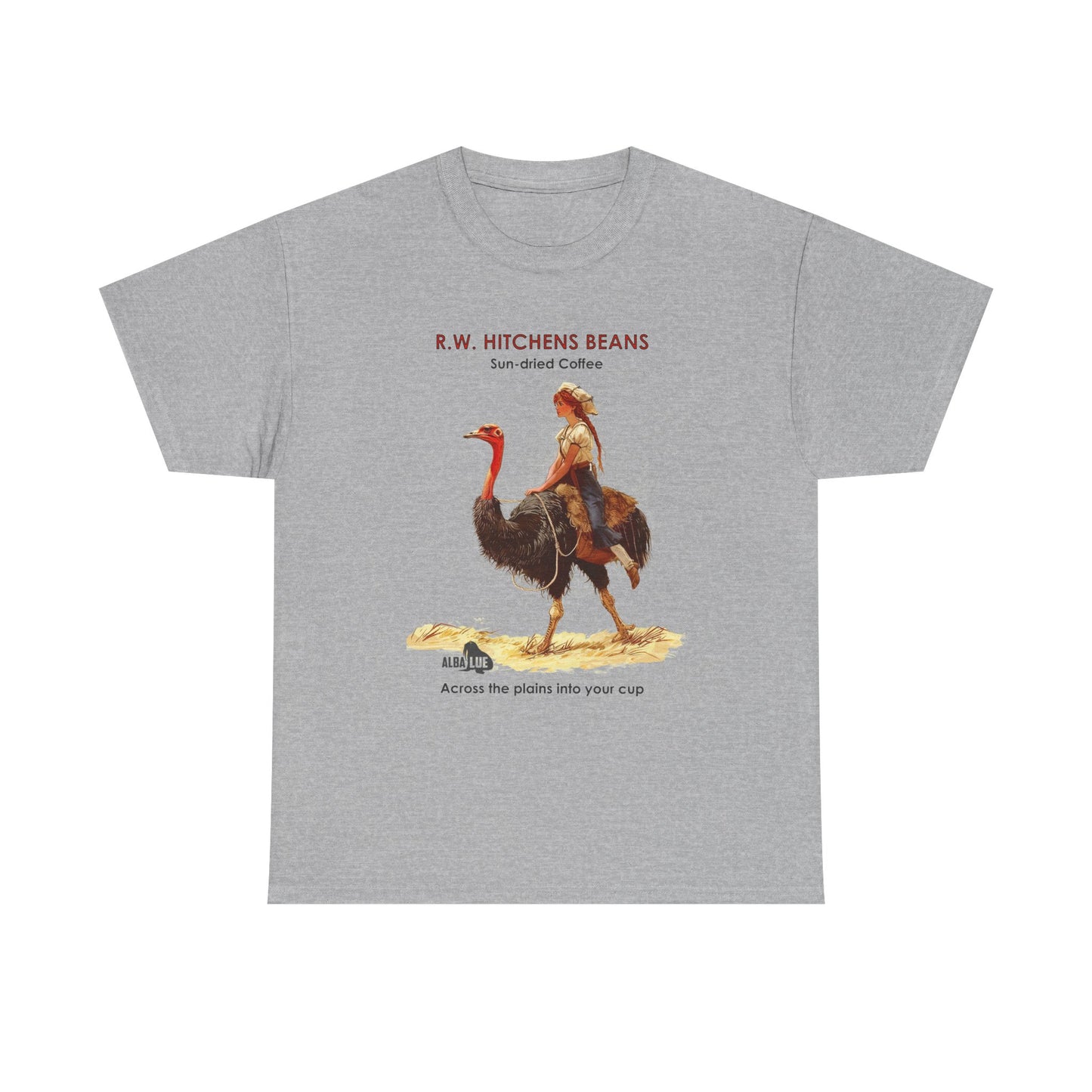 Vintage Ostrich Coffee Ad - T-Shirt