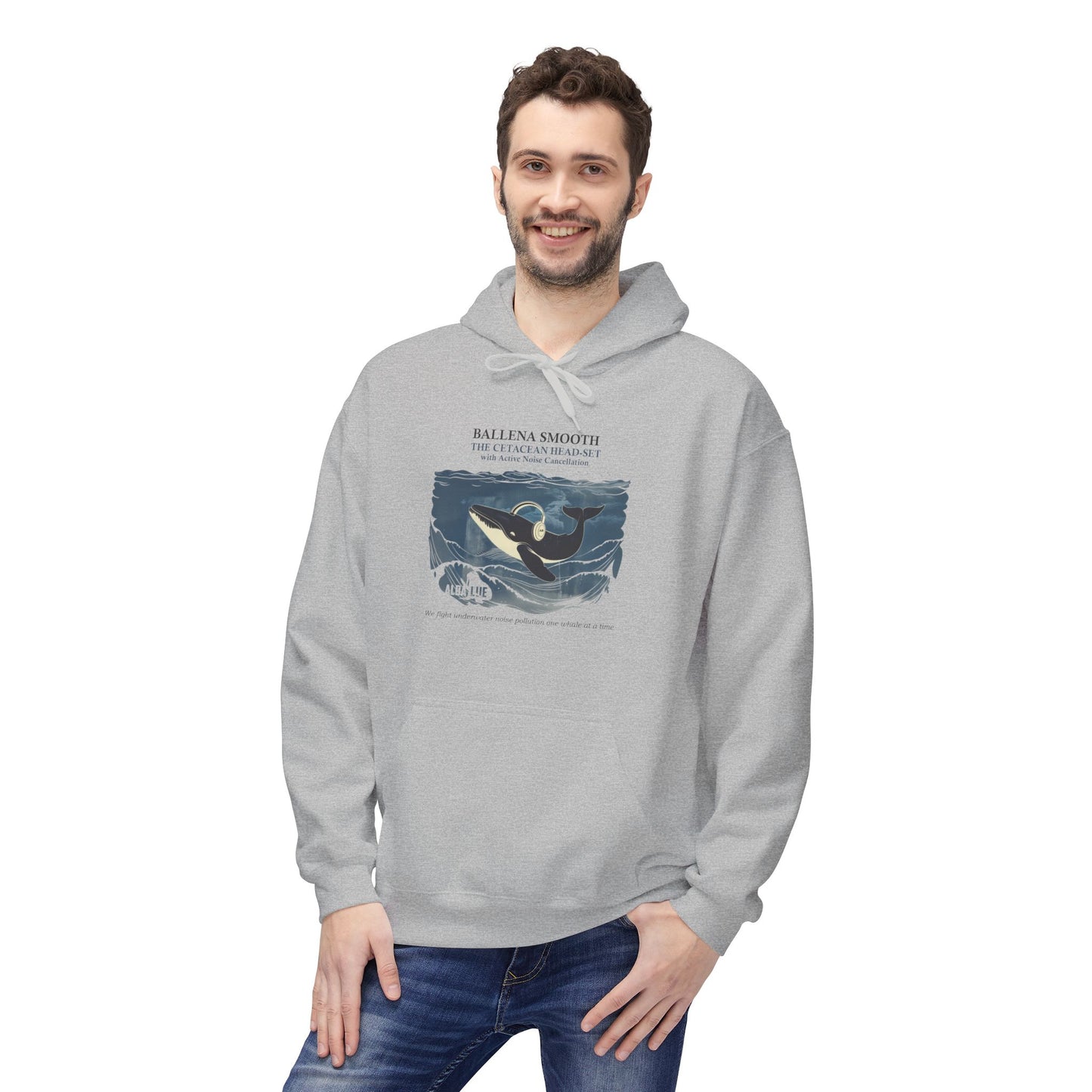 Whale Headphone - Hoodie