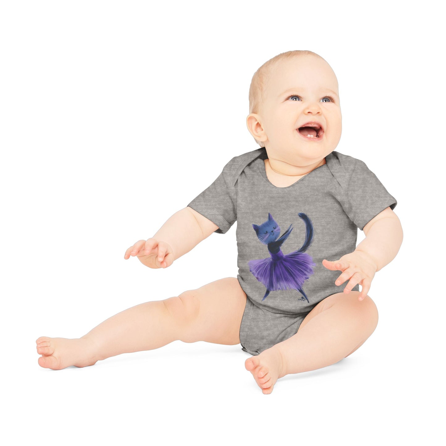 Ballerina Cat - Infant Bodysuit Organic