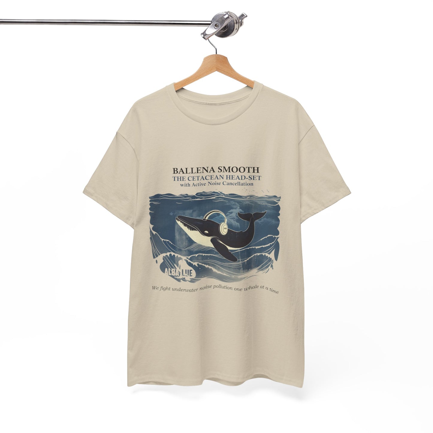 Whale Headphones - T-shirt