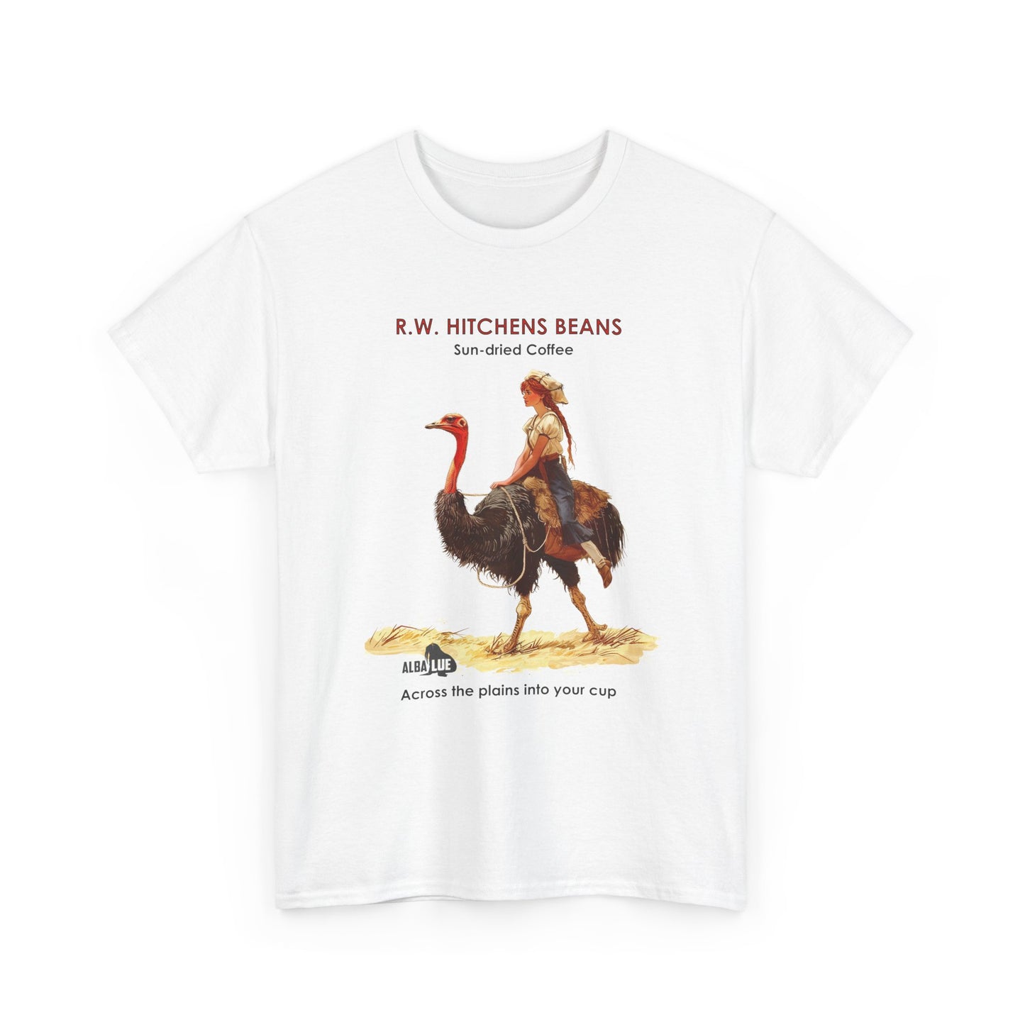 Vintage Ostrich Coffee Ad - T-Shirt