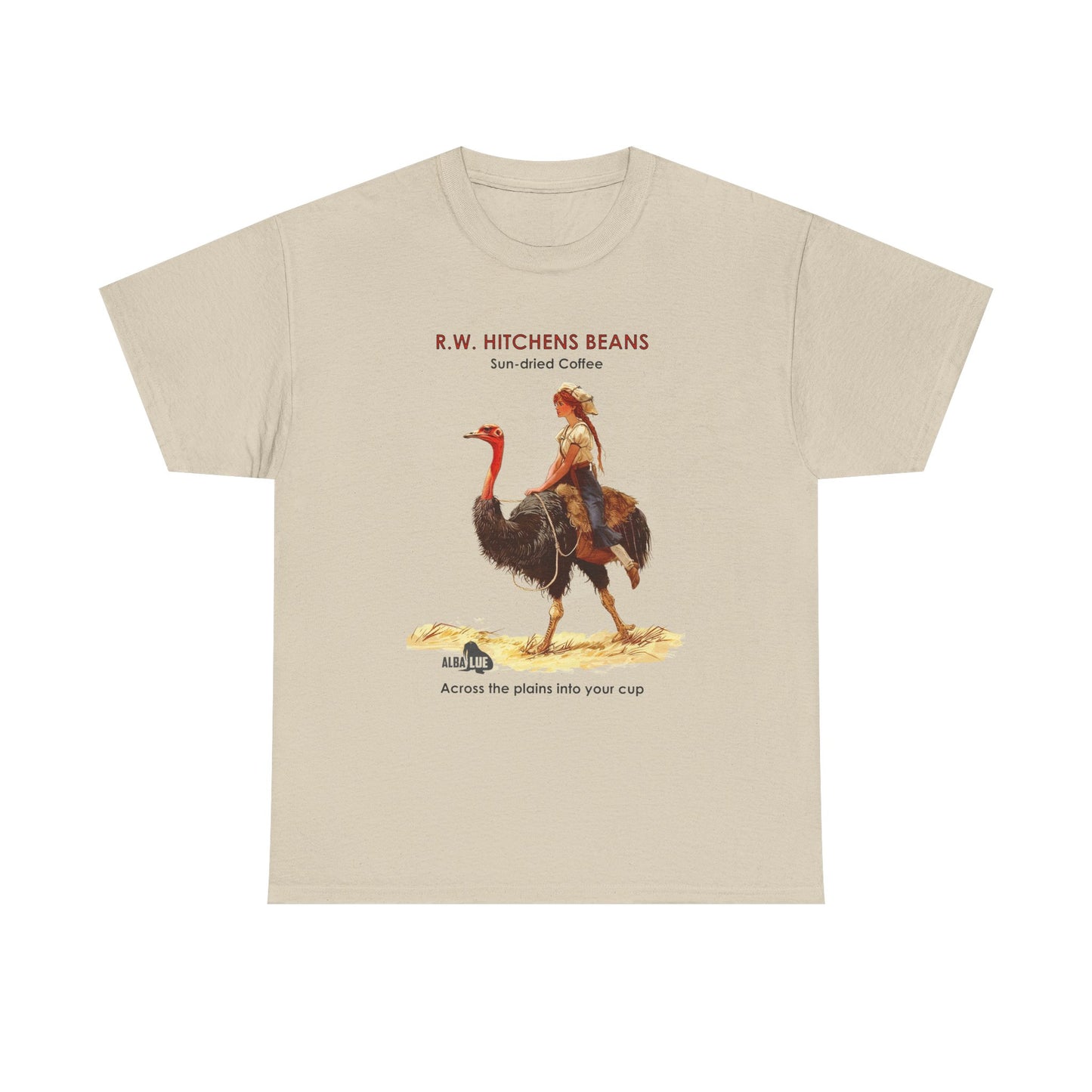 Vintage Ostrich Coffee Ad - T-Shirt