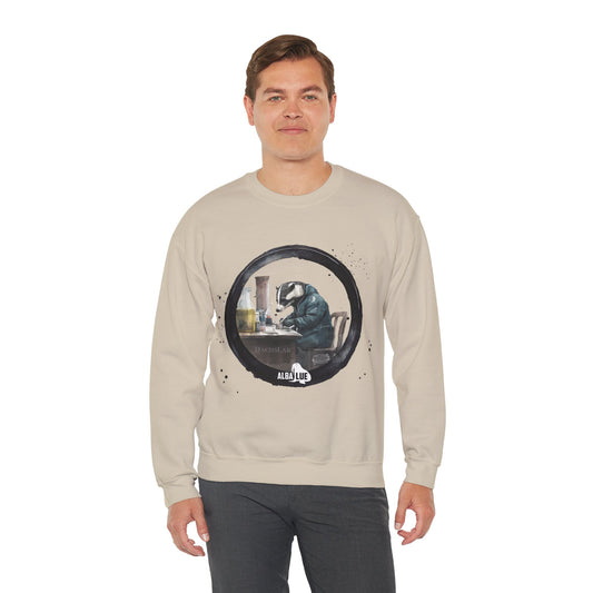 Badger in a Lab - Crewneck Sweatshirt