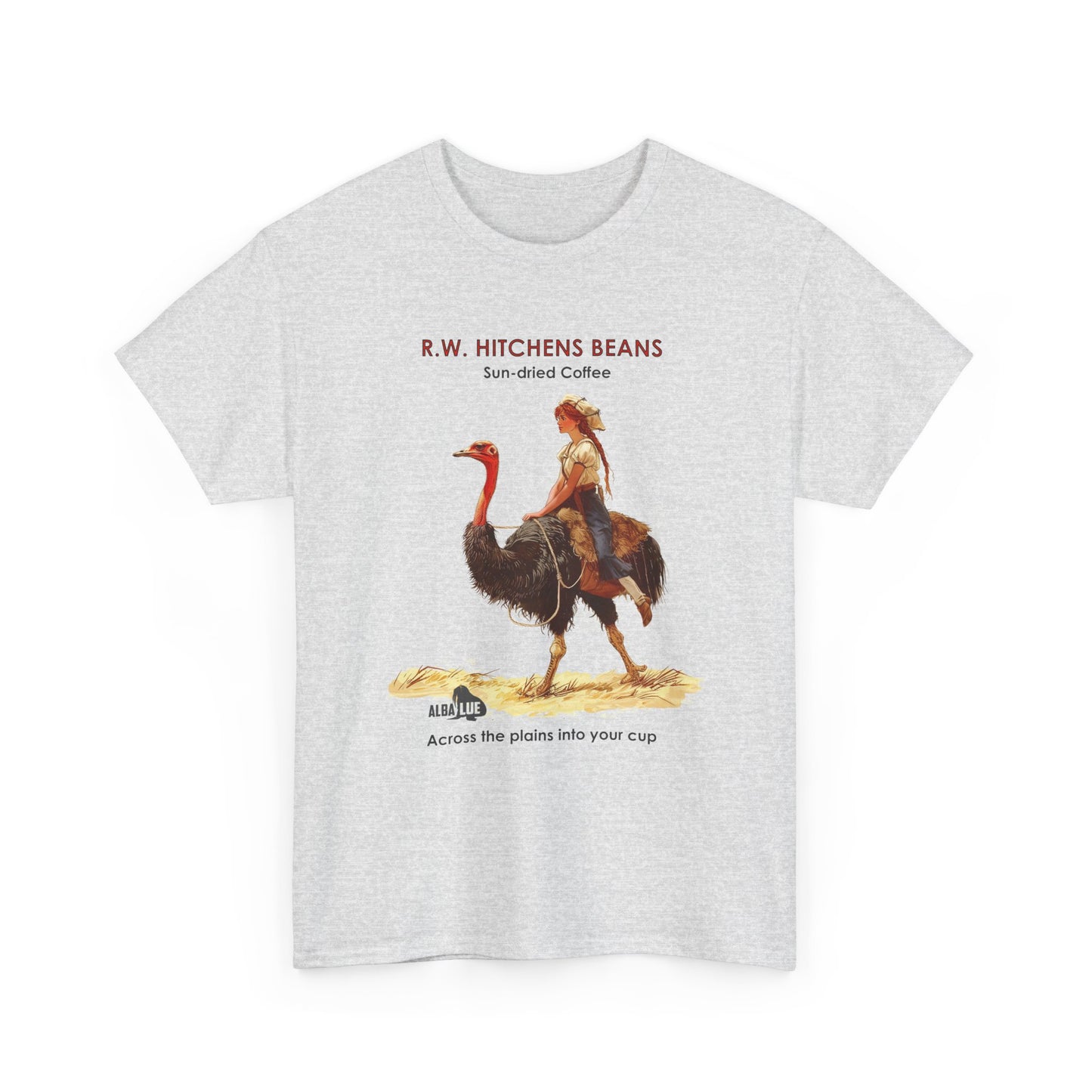 Vintage Ostrich Coffee Ad - T-Shirt