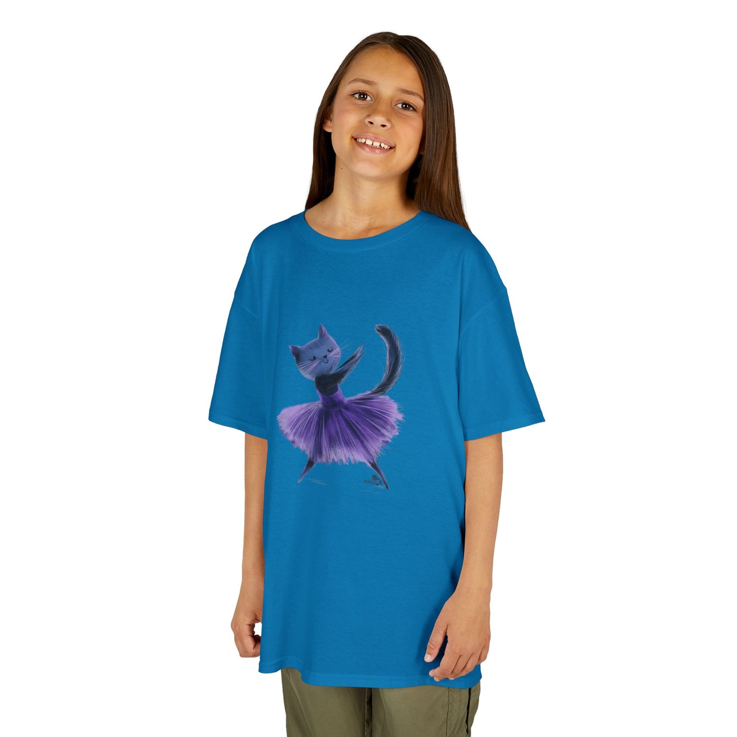 Ballerina Cat - Youth T-shirt