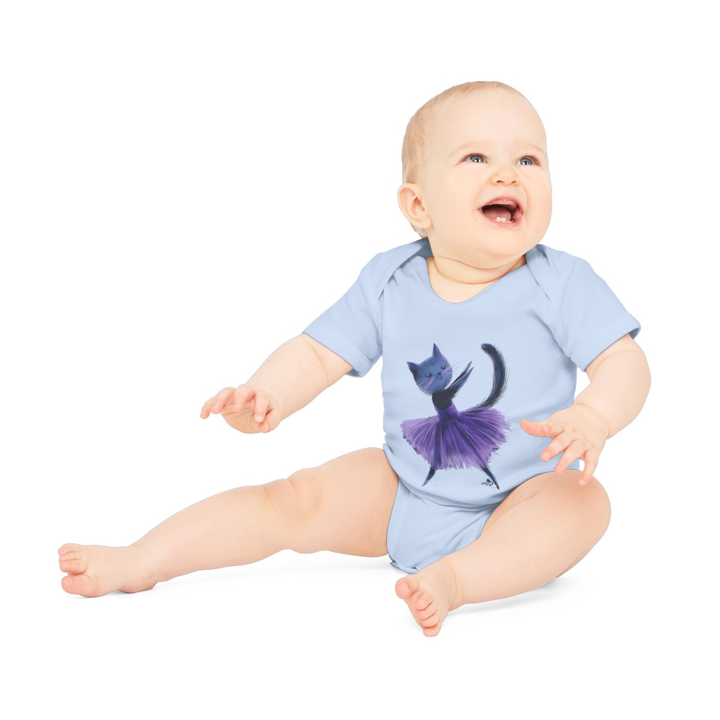 Ballerina Cat - Infant Bodysuit Organic