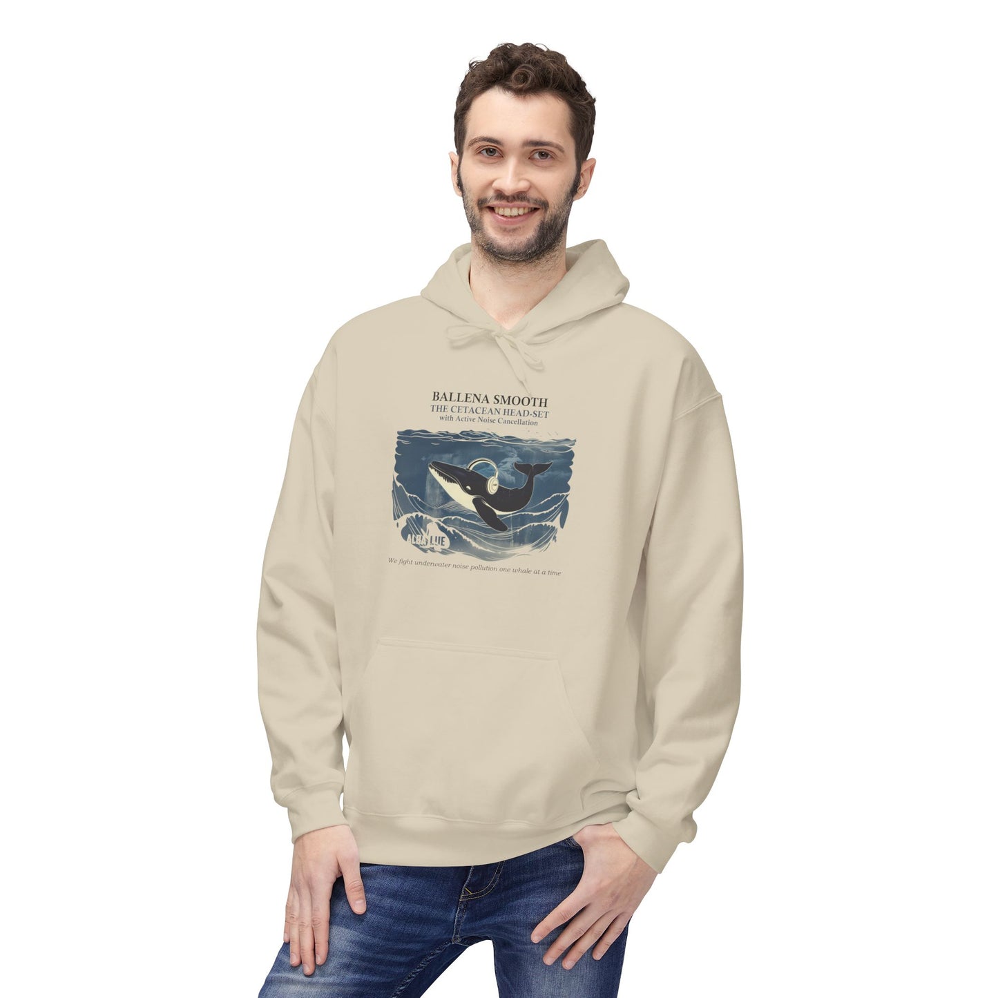 Whale Headphone - Hoodie
