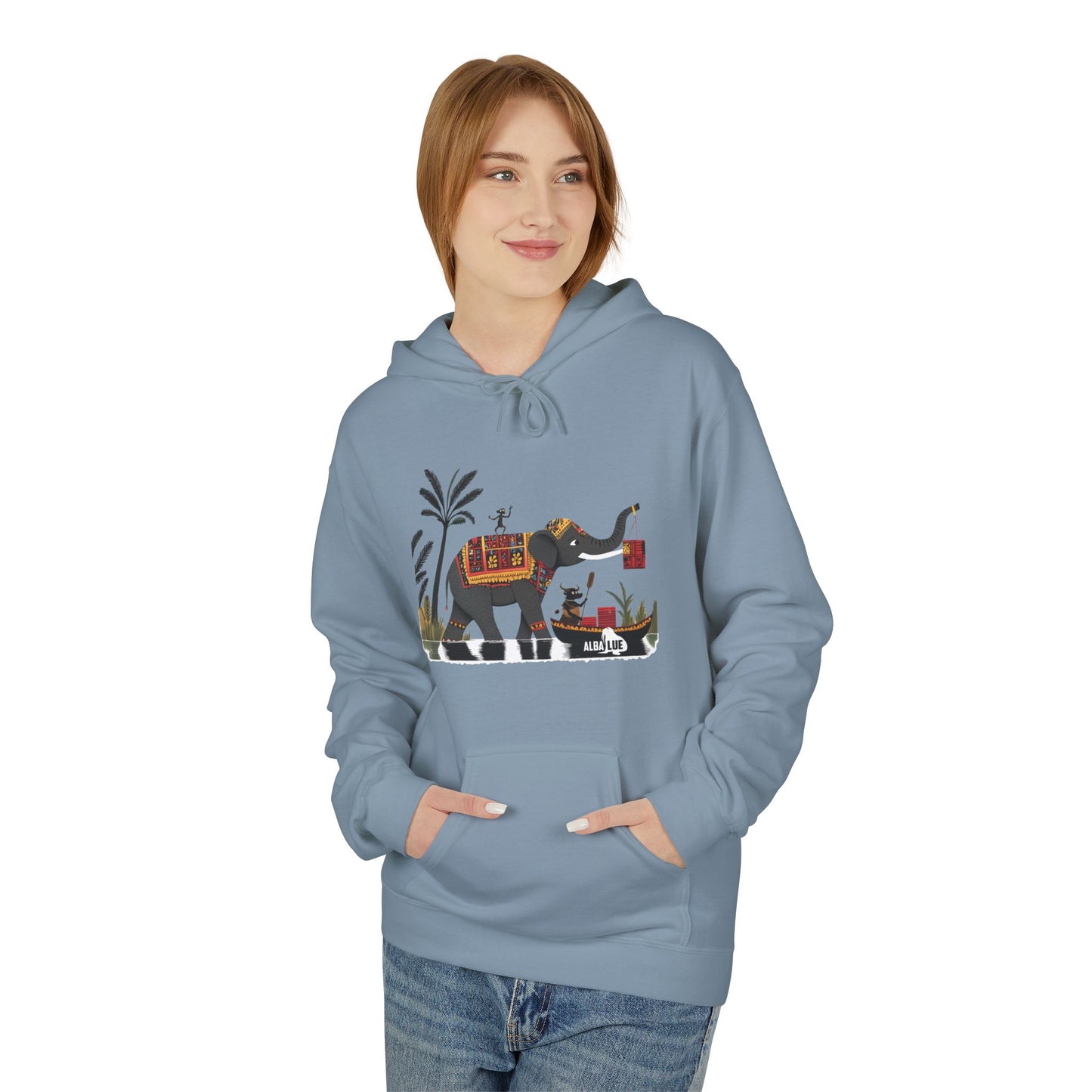 Jungle Logistic - hooded sweatshirt