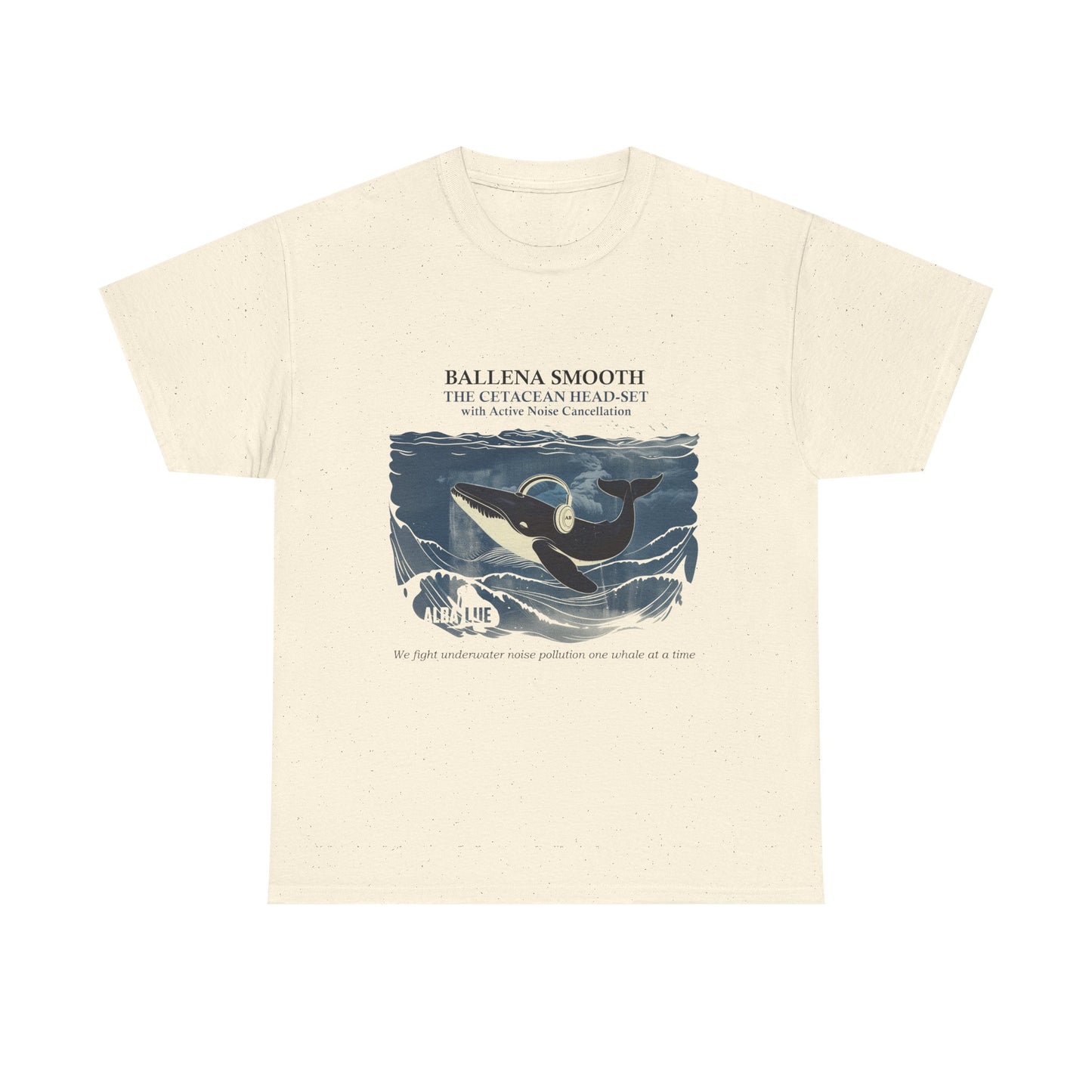 Whale Headphones - T-shirt