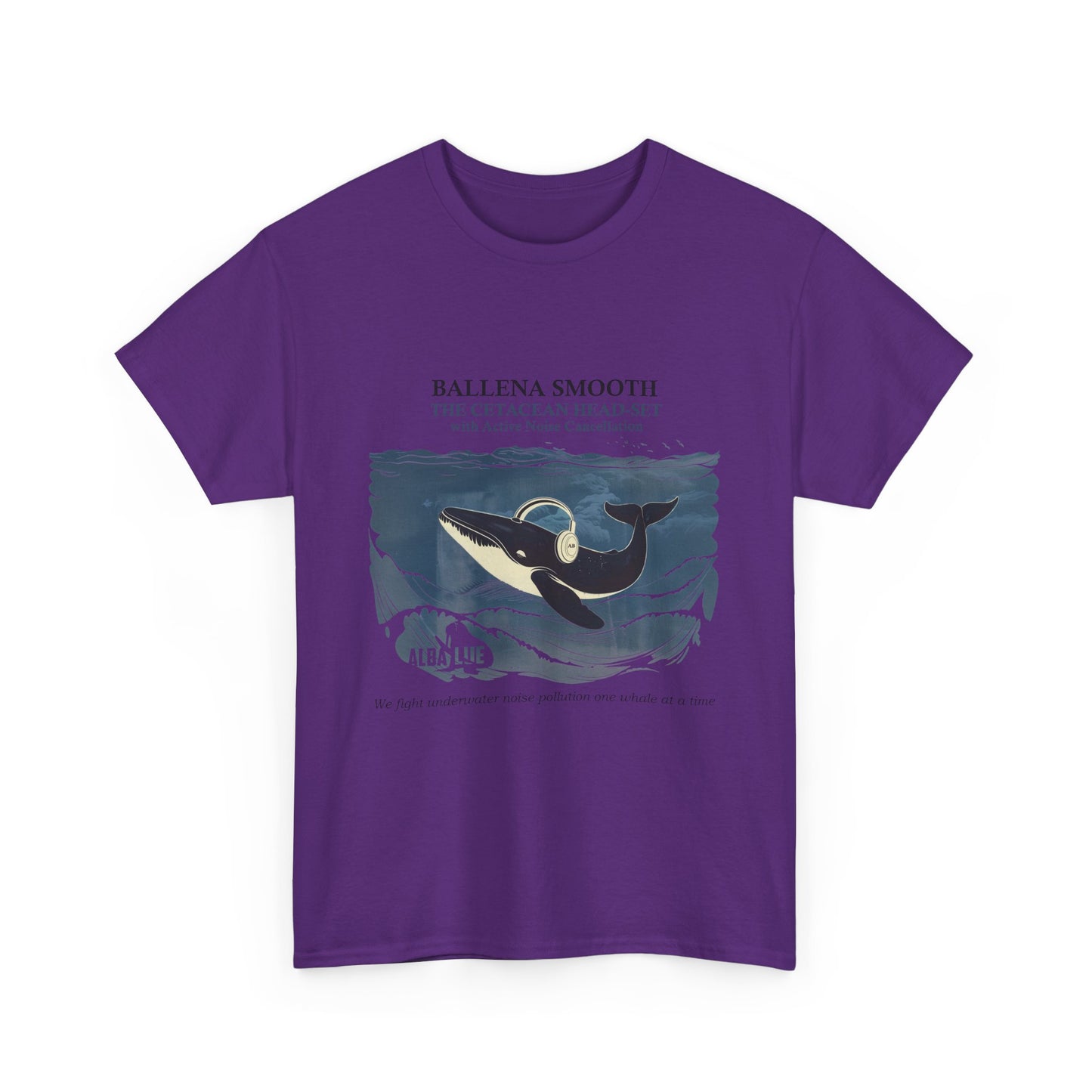 Whale Headphones - T-shirt