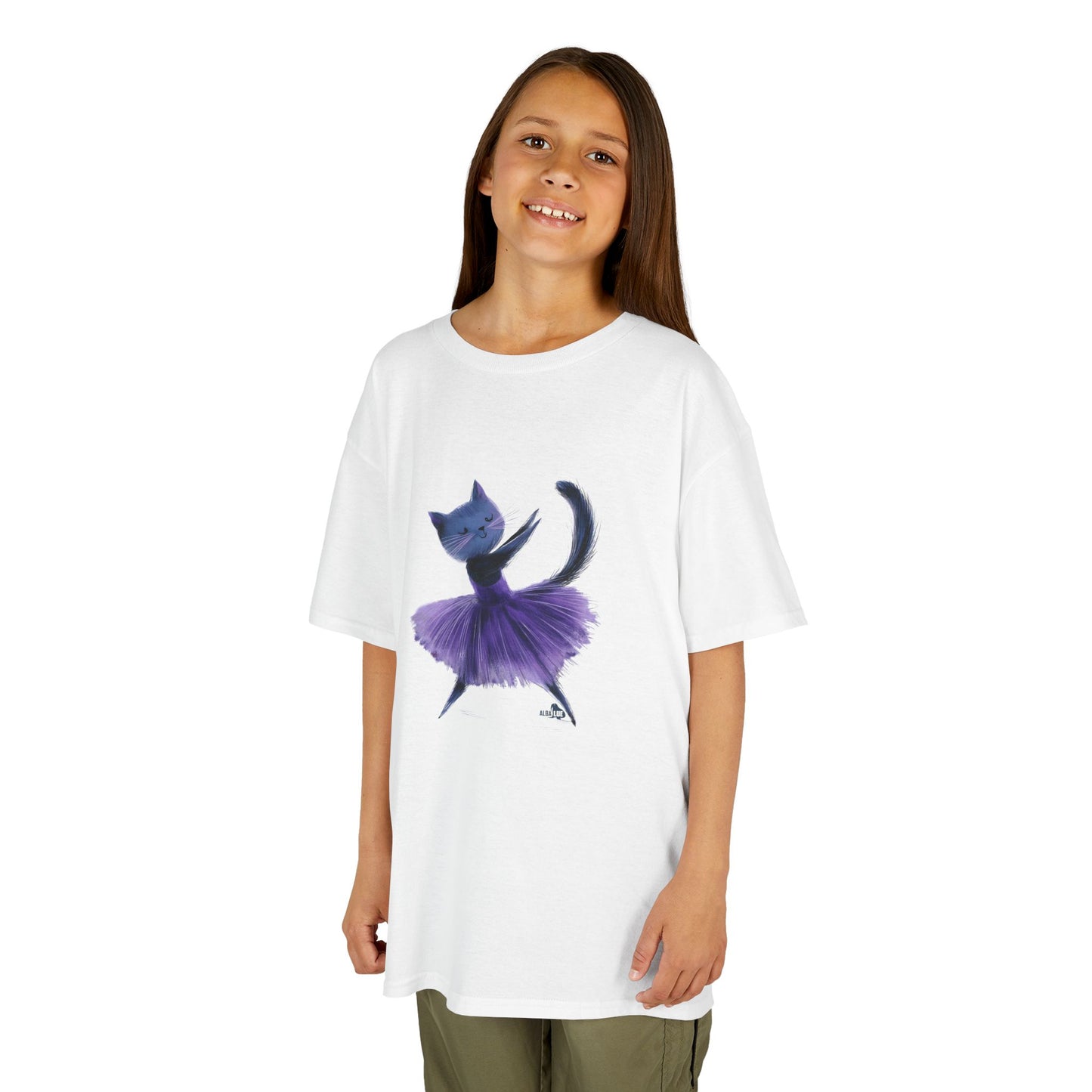 Ballerina Cat - Youth T-shirt