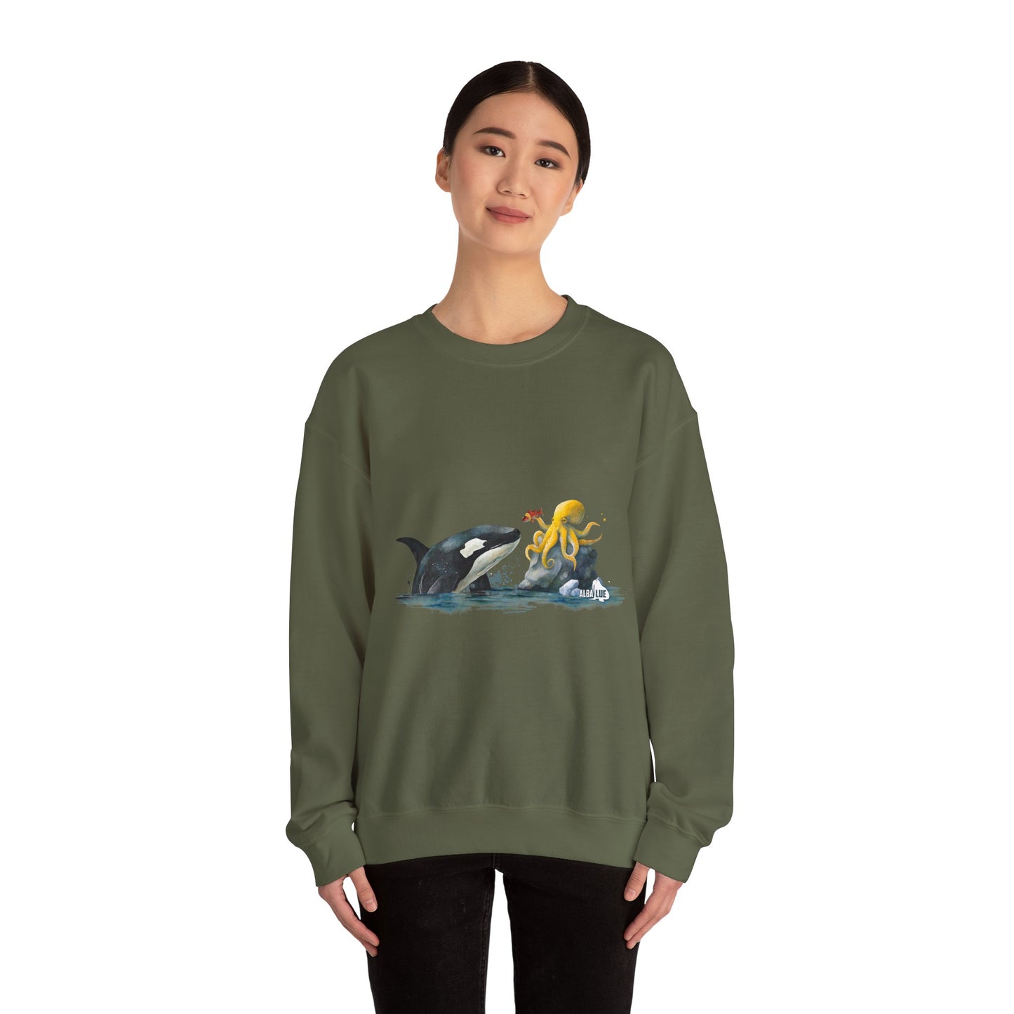 Ocean Wildlife - Crewneck Sweatshirt