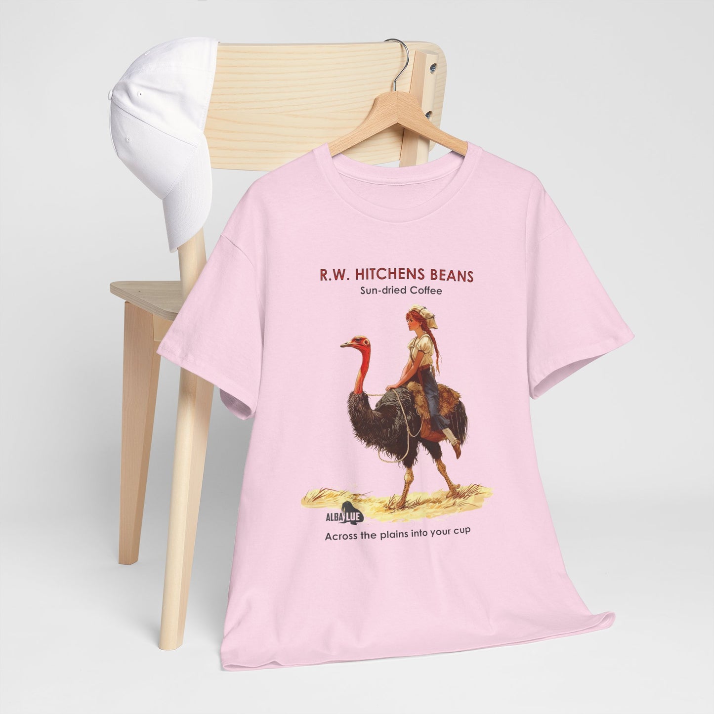 Vintage Ostrich Coffee Ad - T-Shirt