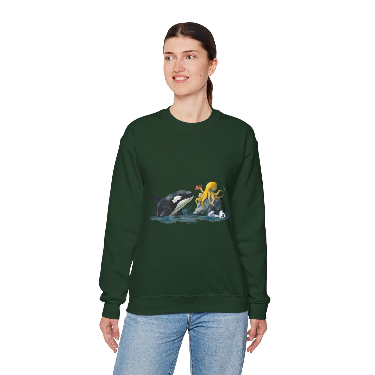 Ocean Wildlife - Crewneck Sweatshirt