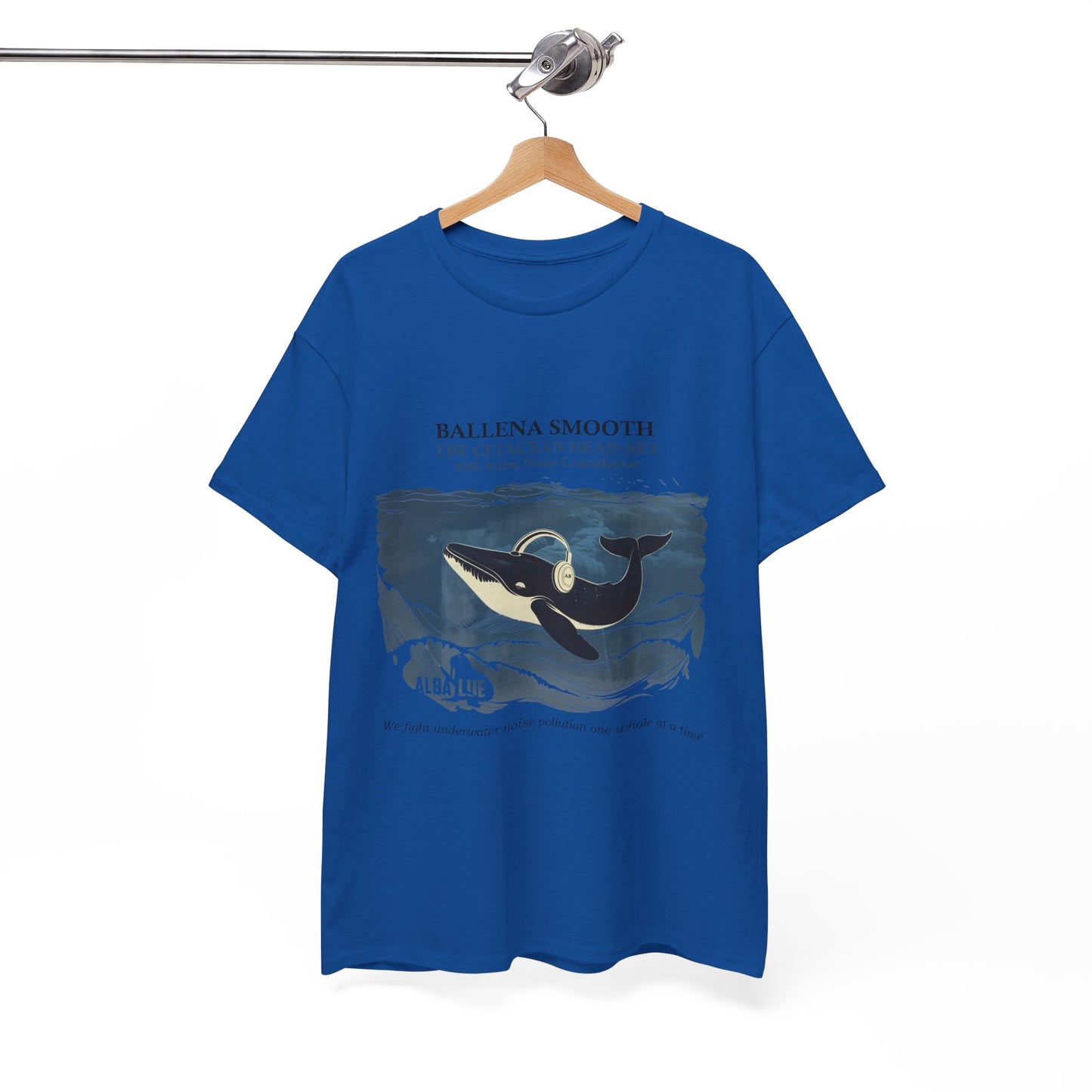 Whale Headphones - T-shirt