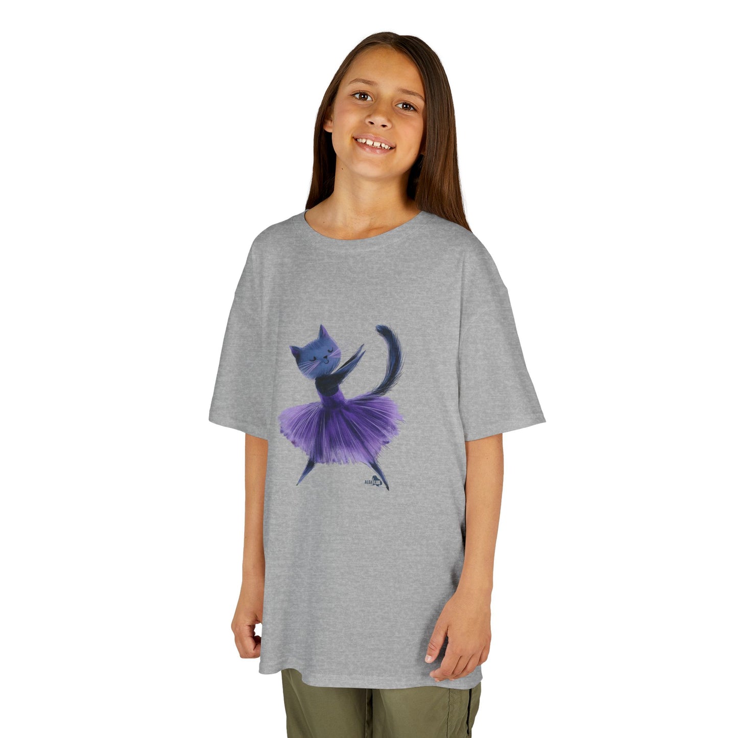 Ballerina Cat - Youth T-shirt