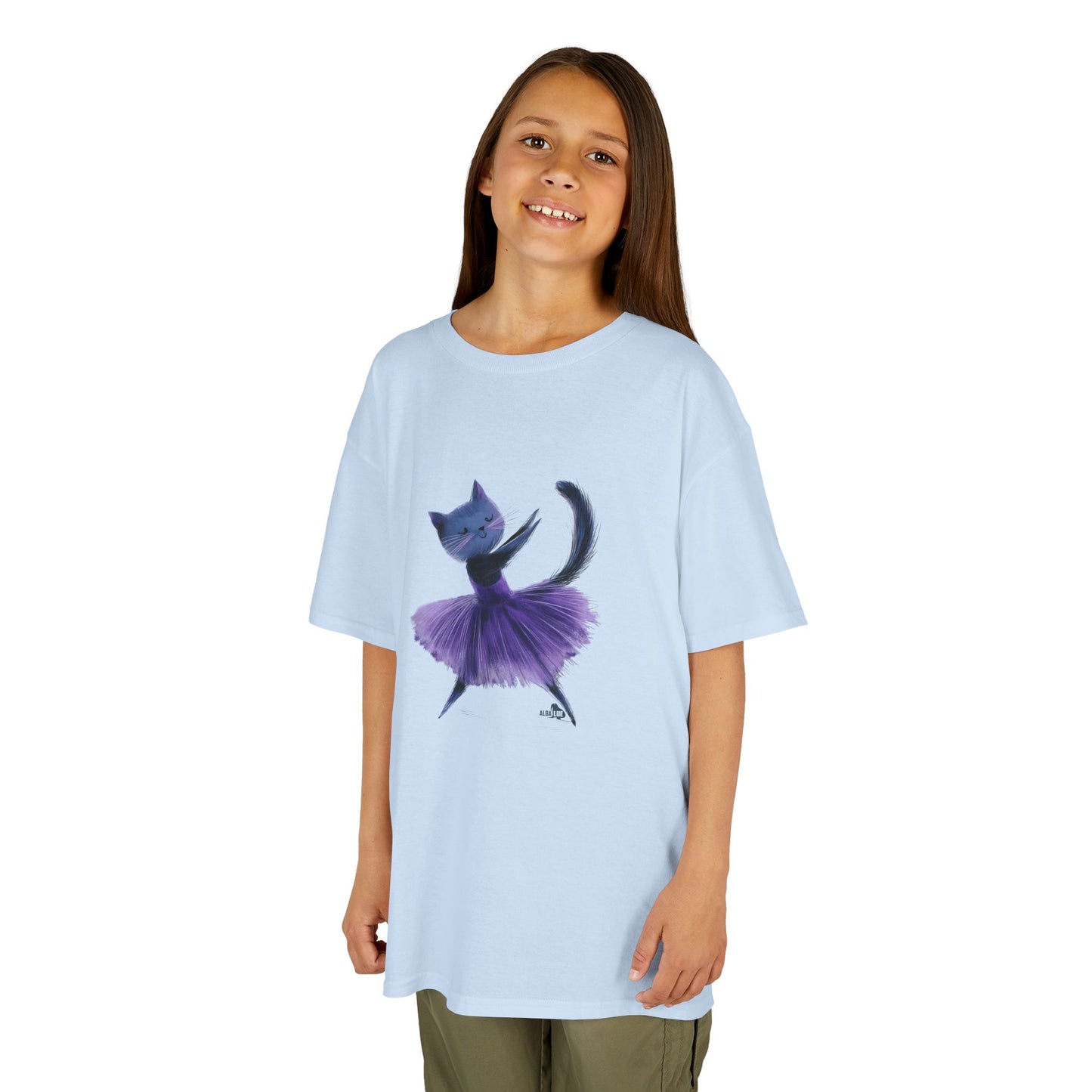Ballerina Cat - Youth T-shirt
