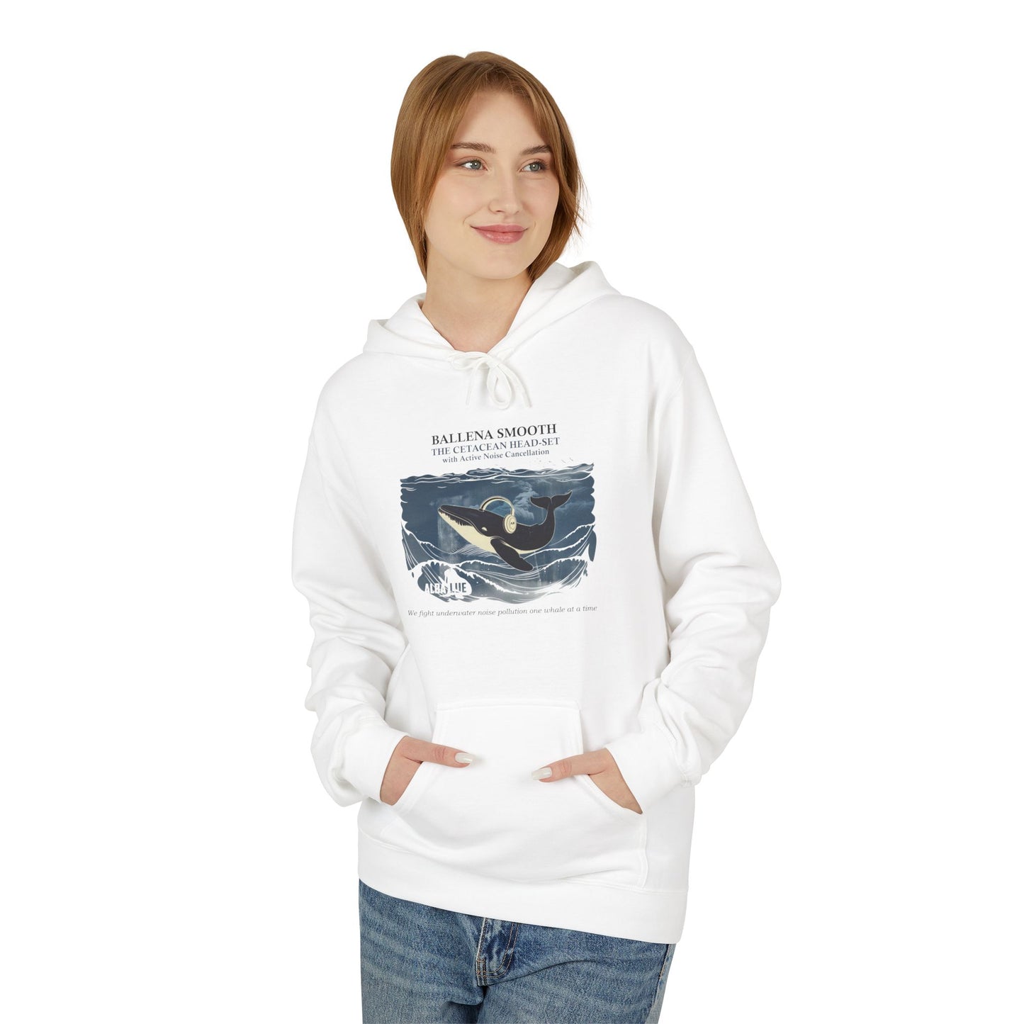 Whale Headphone - Hoodie
