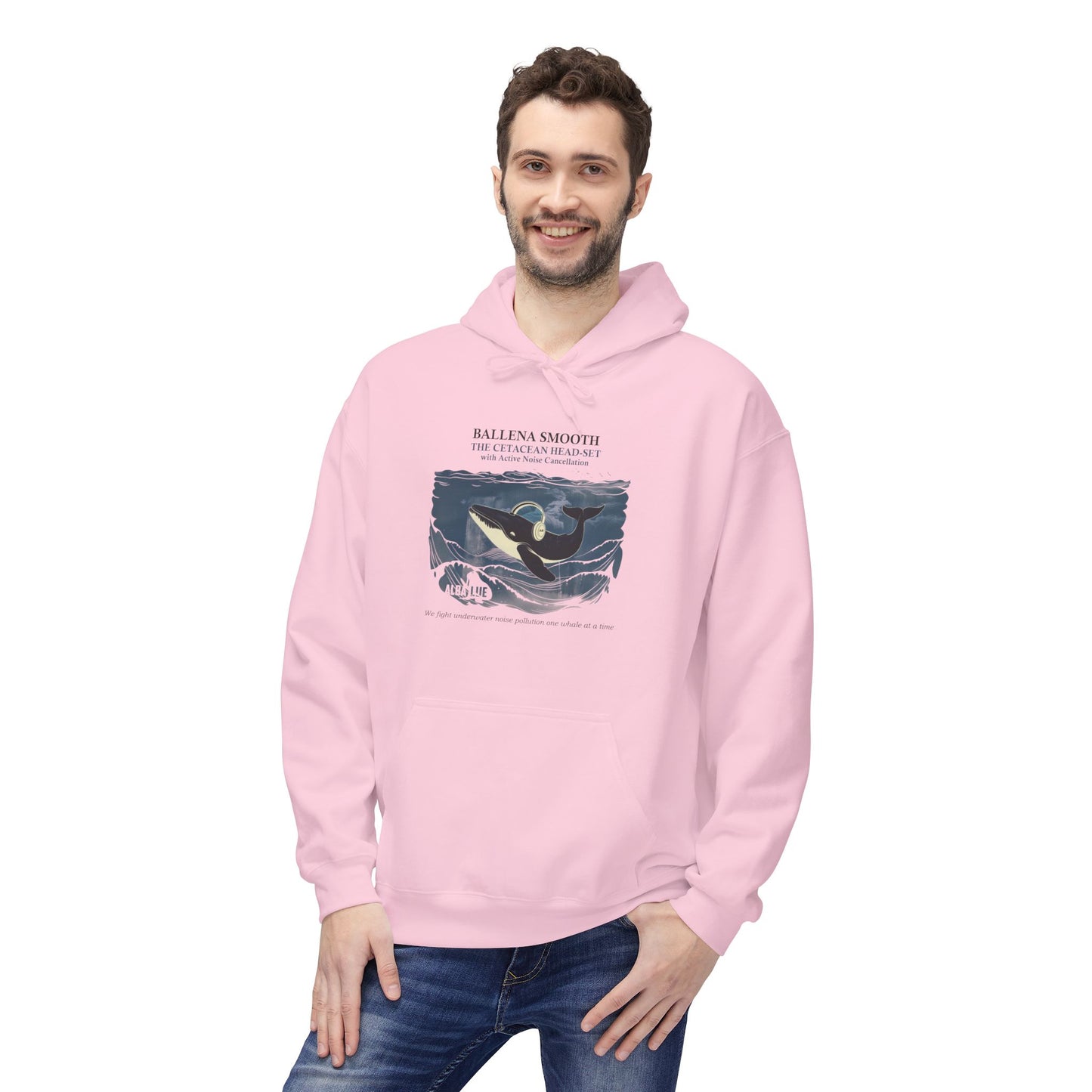 Whale Headphone - Hoodie