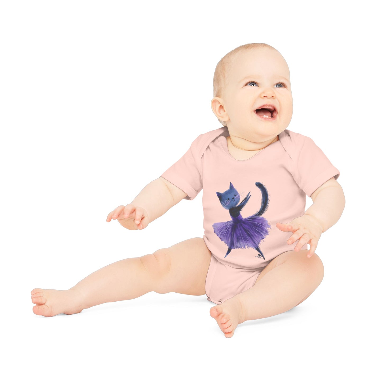 Ballerina Cat - Infant Bodysuit Organic
