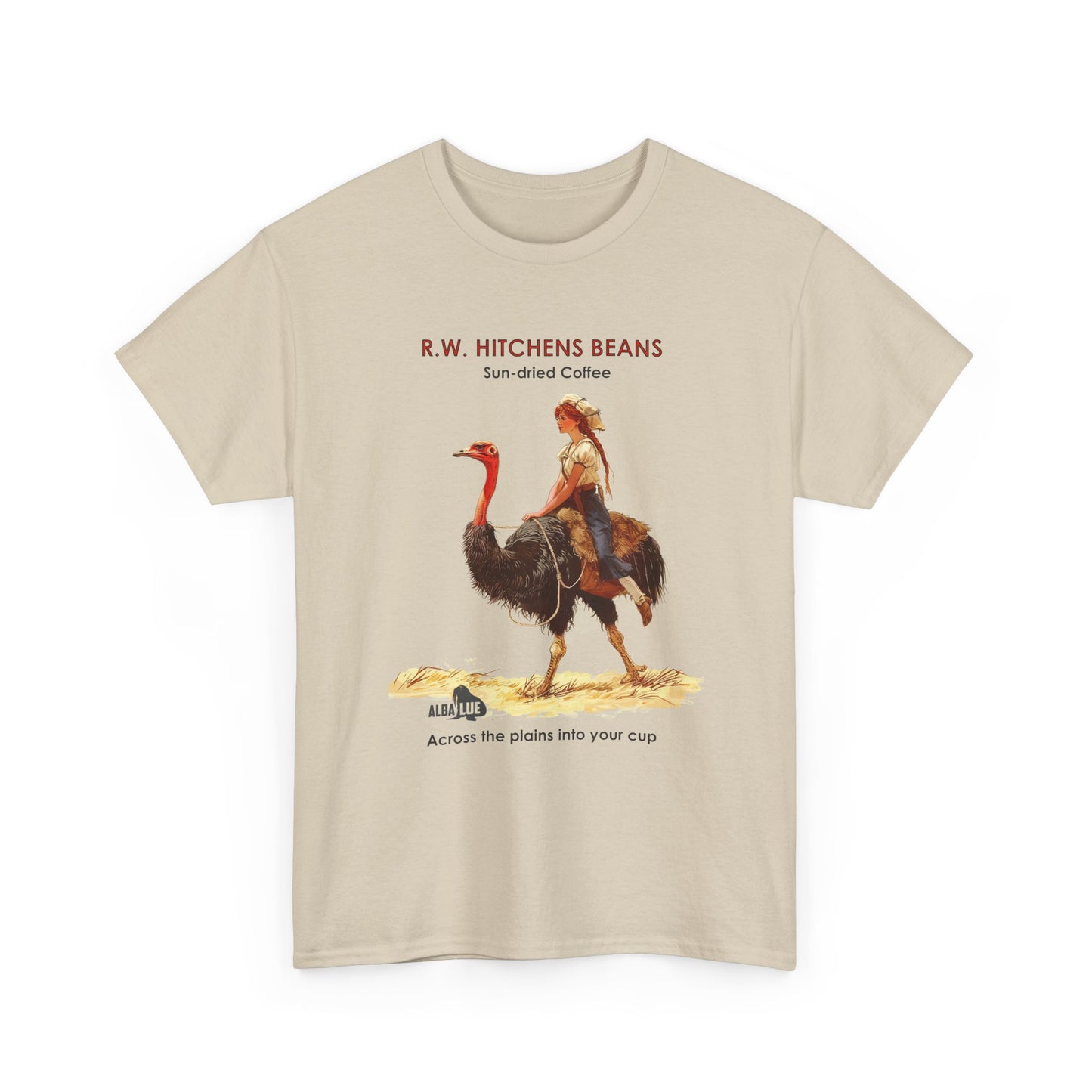Vintage Ostrich Coffee Ad - T-Shirt